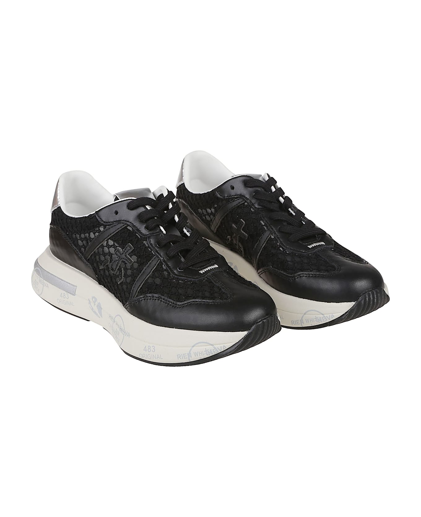 Premiata Cassie Sneakers - Black