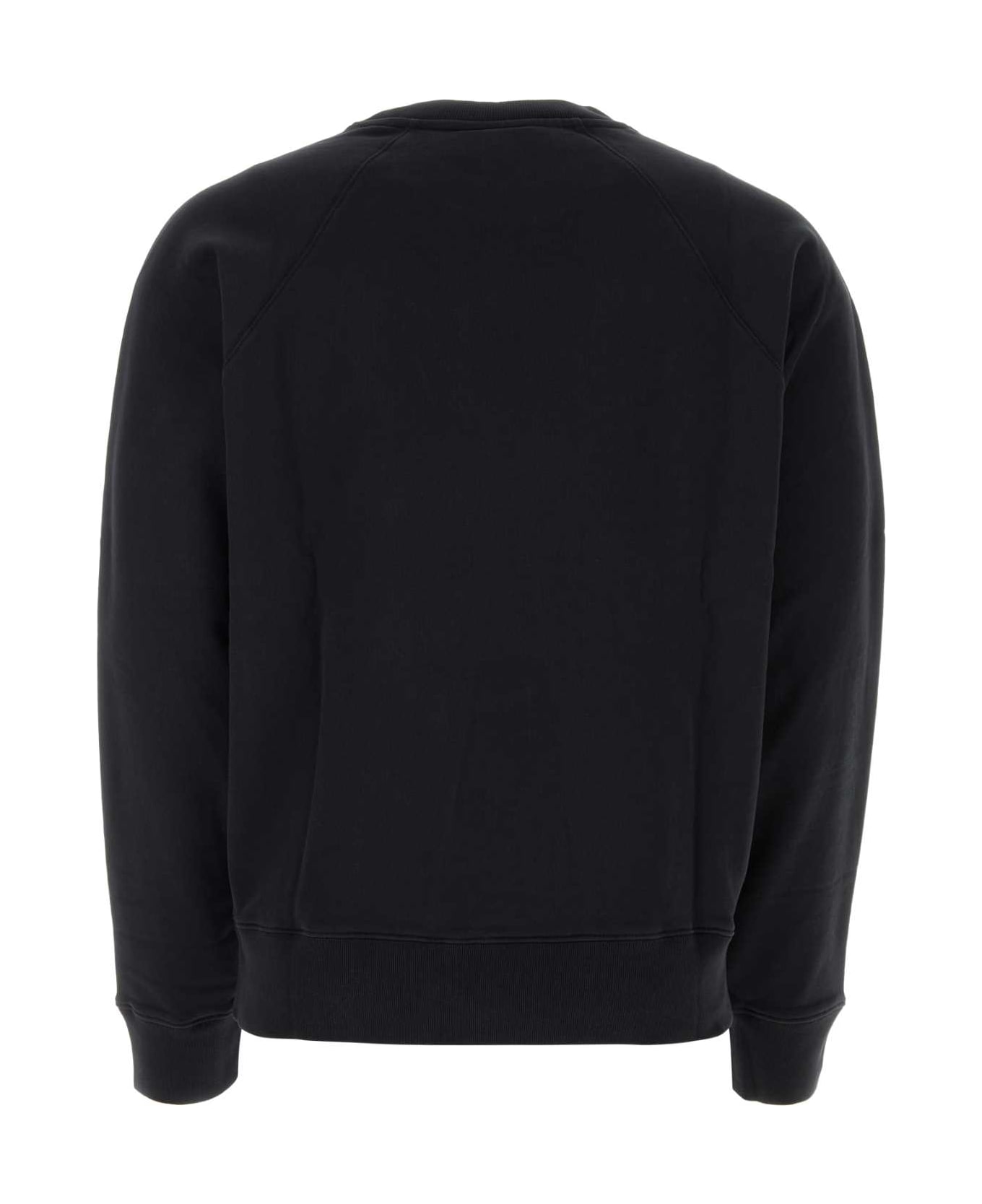 Maison Kitsuné Black Cotton Sweatshirt - BLACK