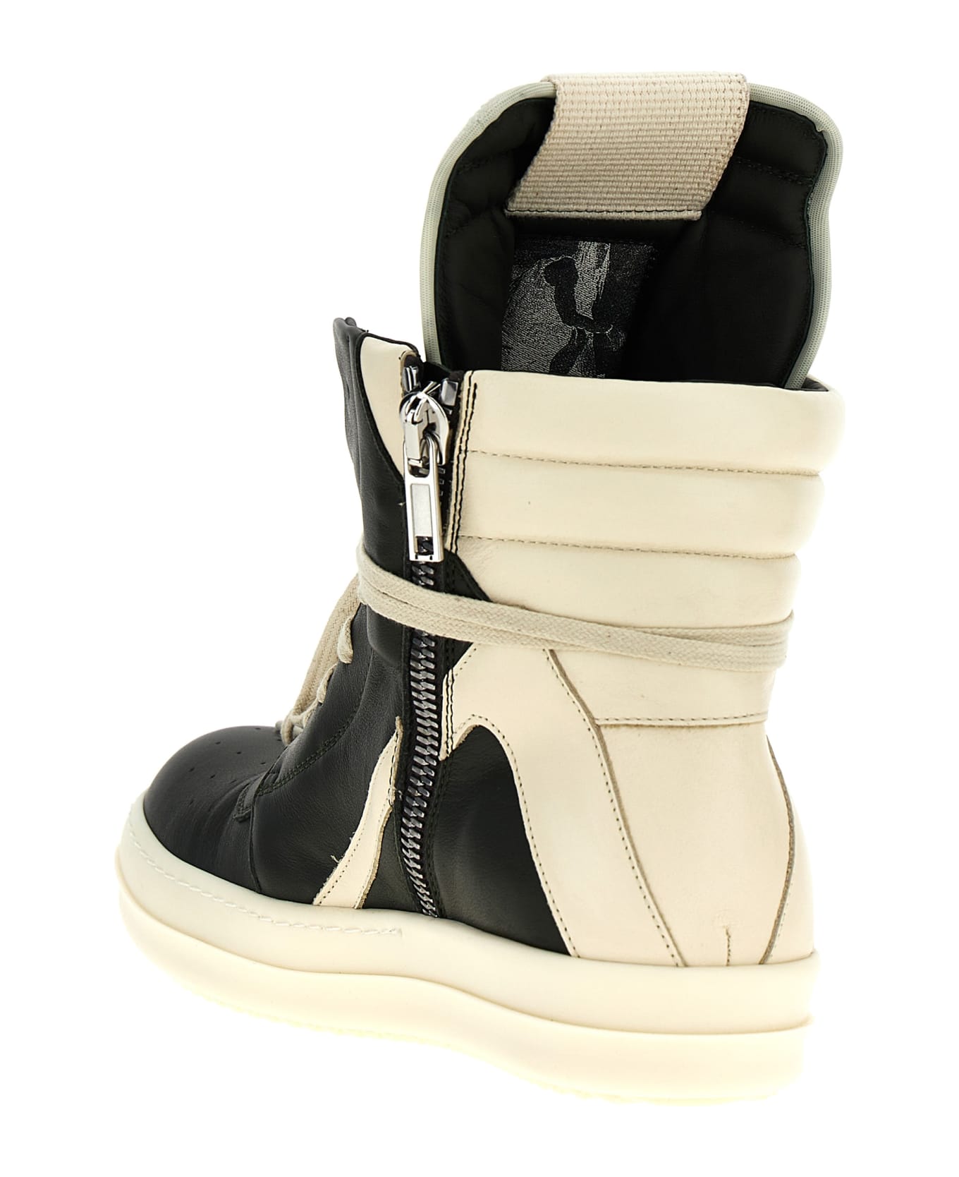 Rick Owens 'geobasket' Sneakers - FOREST