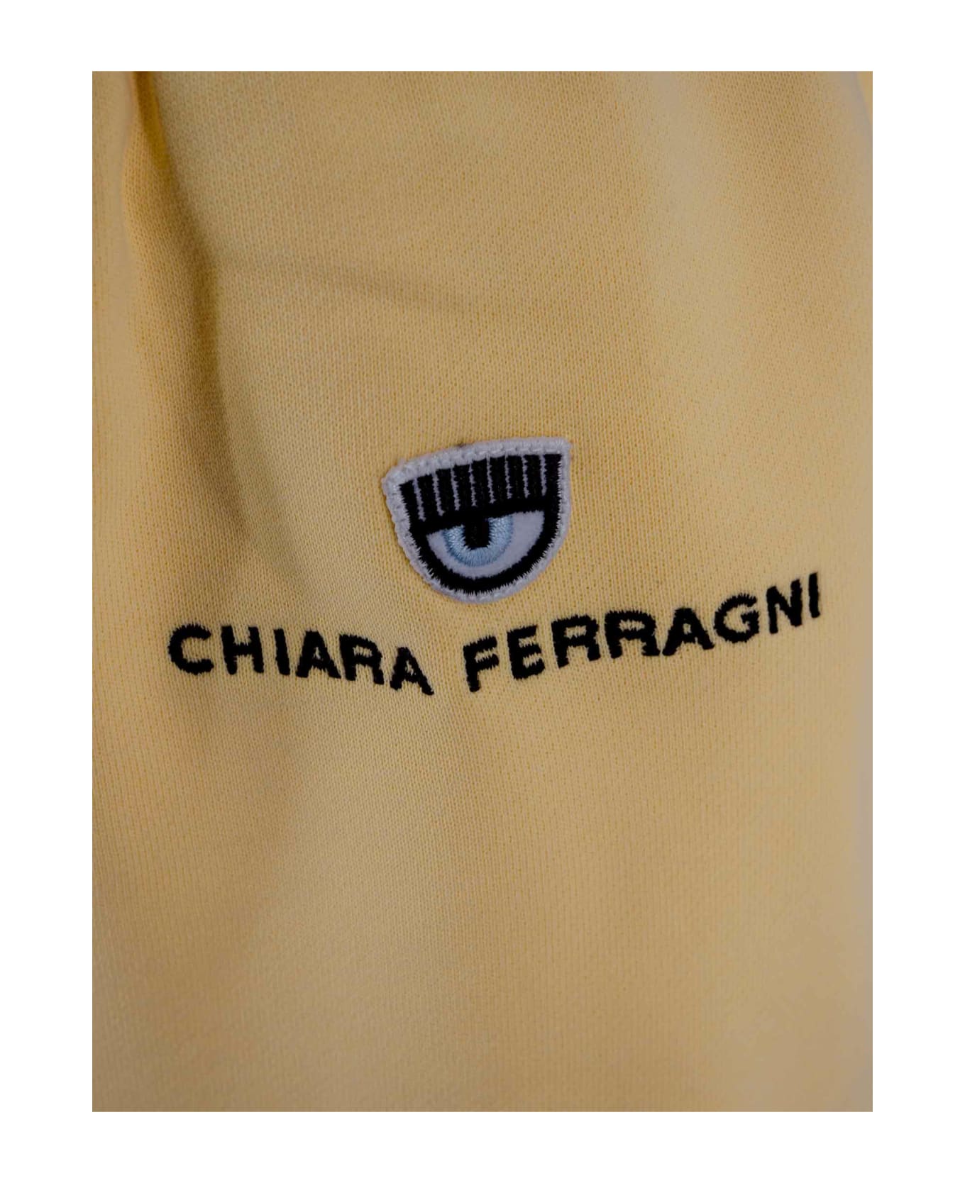 Chiara Ferragni Embroidered Logo Skirt - Giallo