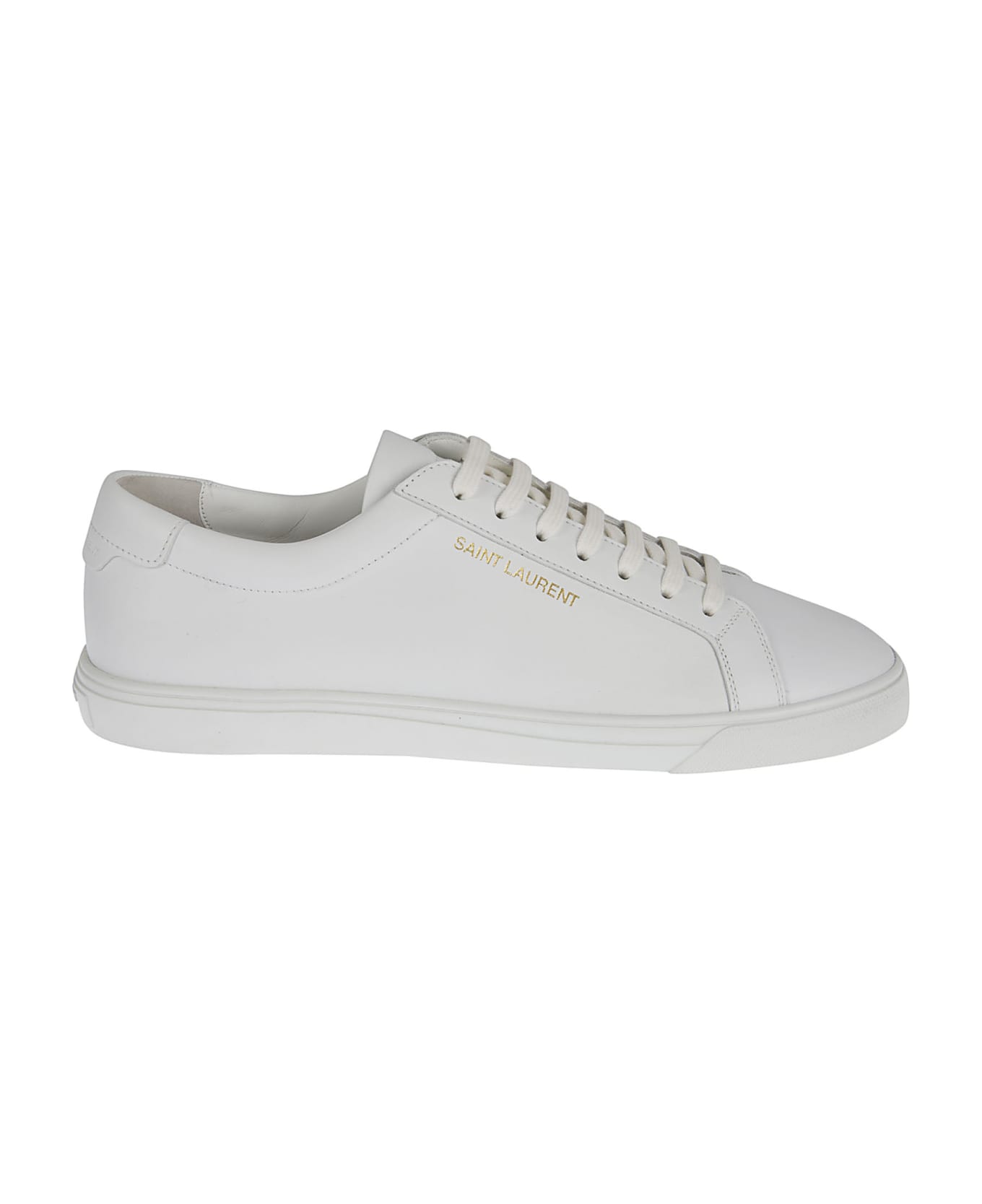 Saint Laurent Moon Plus Sneakers - Optic White
