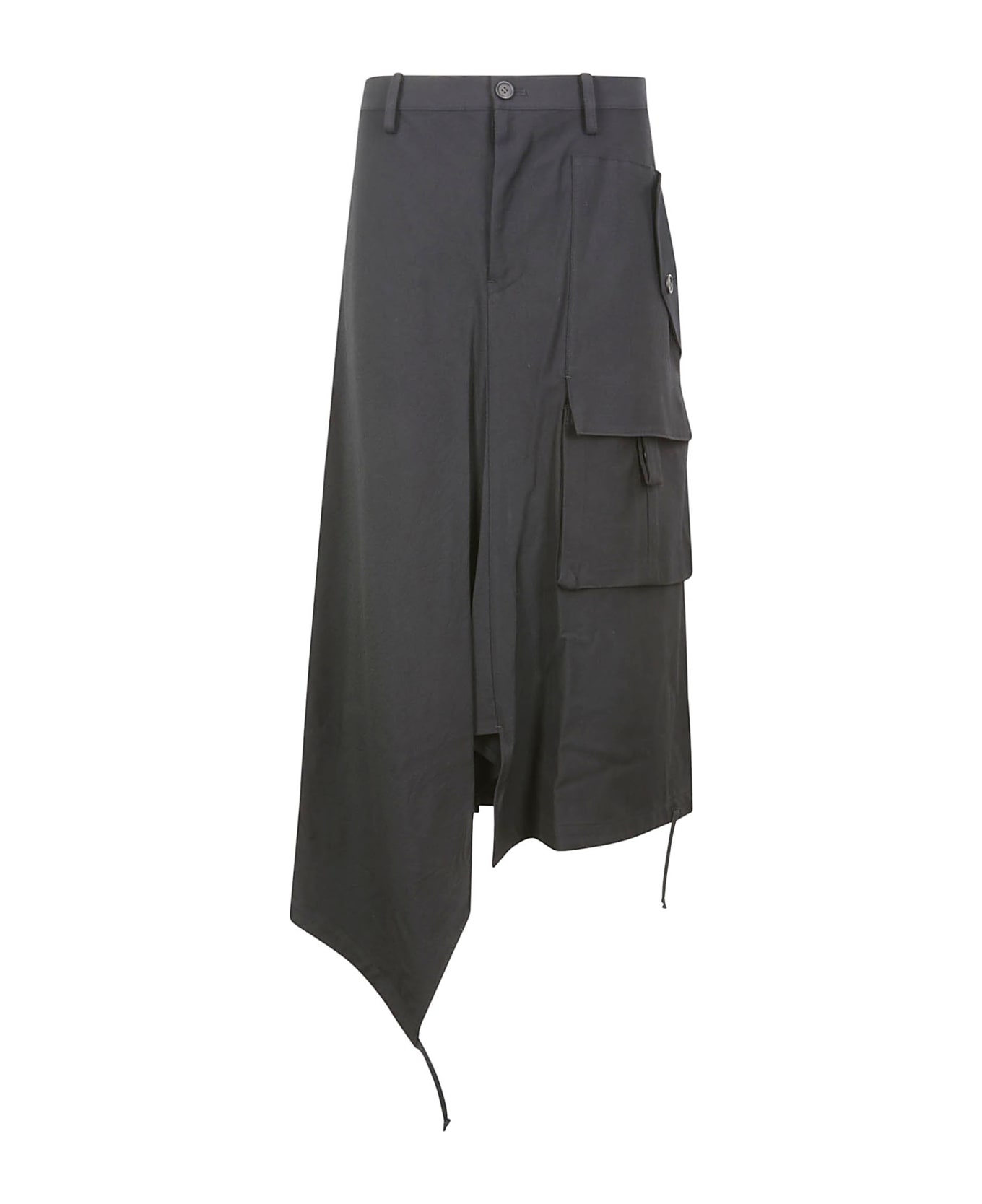 Yohji Yamamoto R-string Hem Skirt - 1