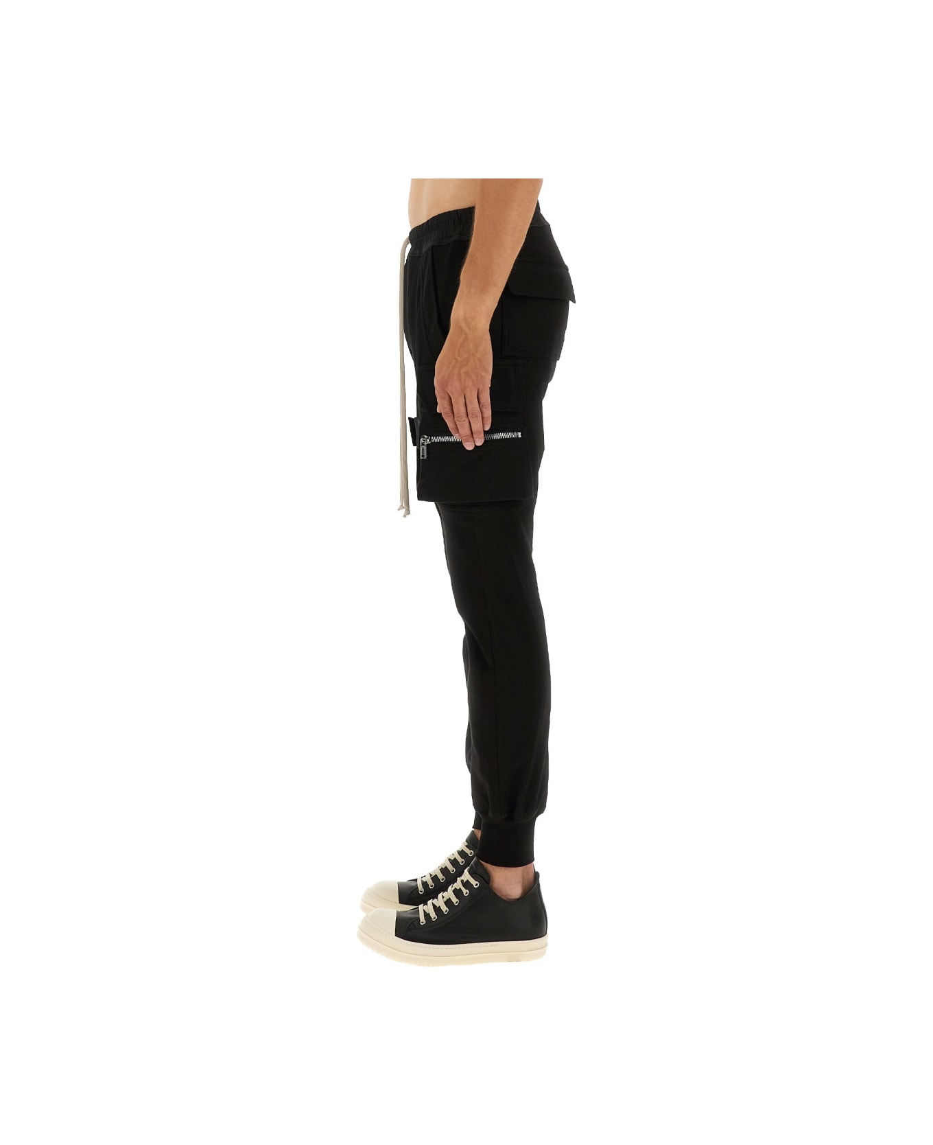 Rick Owens Pants "mastodon" - BLACK