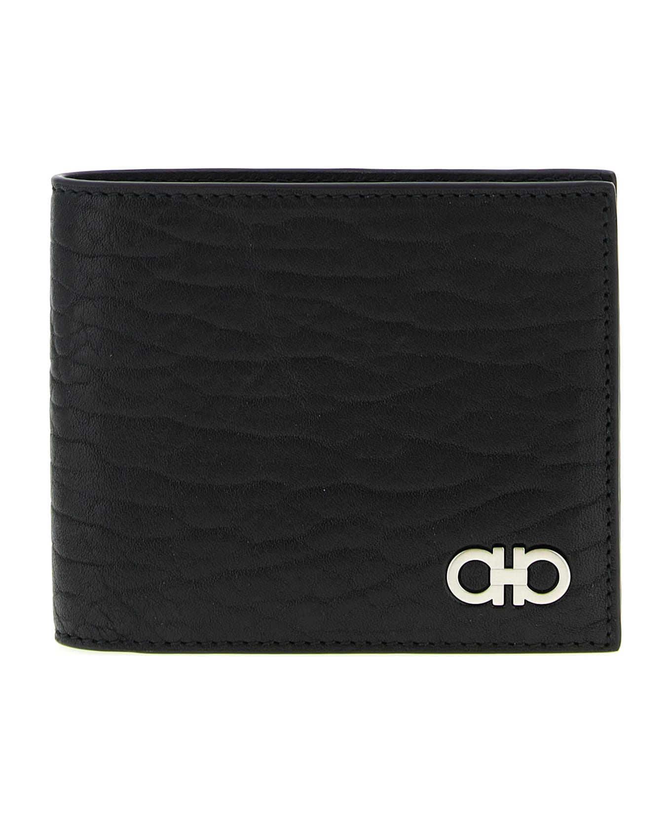 Ferragamo 'gancini' Wallet - Black  