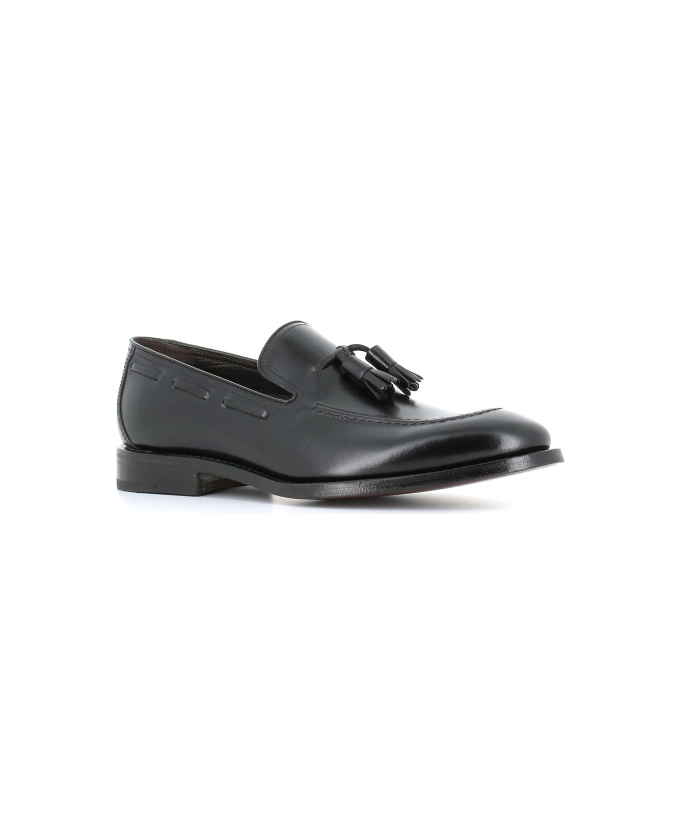 Henderson Baracco Tassel Detail Loafers 51405 - Black