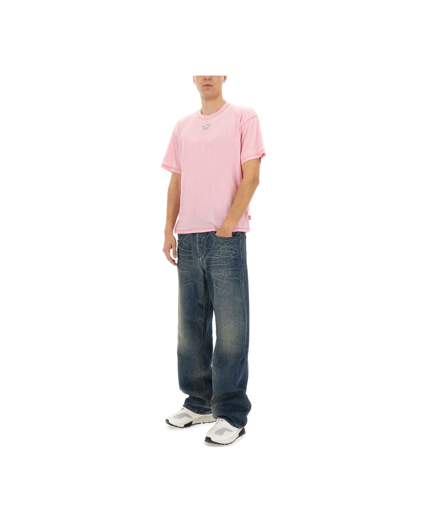 Diesel "2001 D-macro-fsg1" Jeans - DENIM