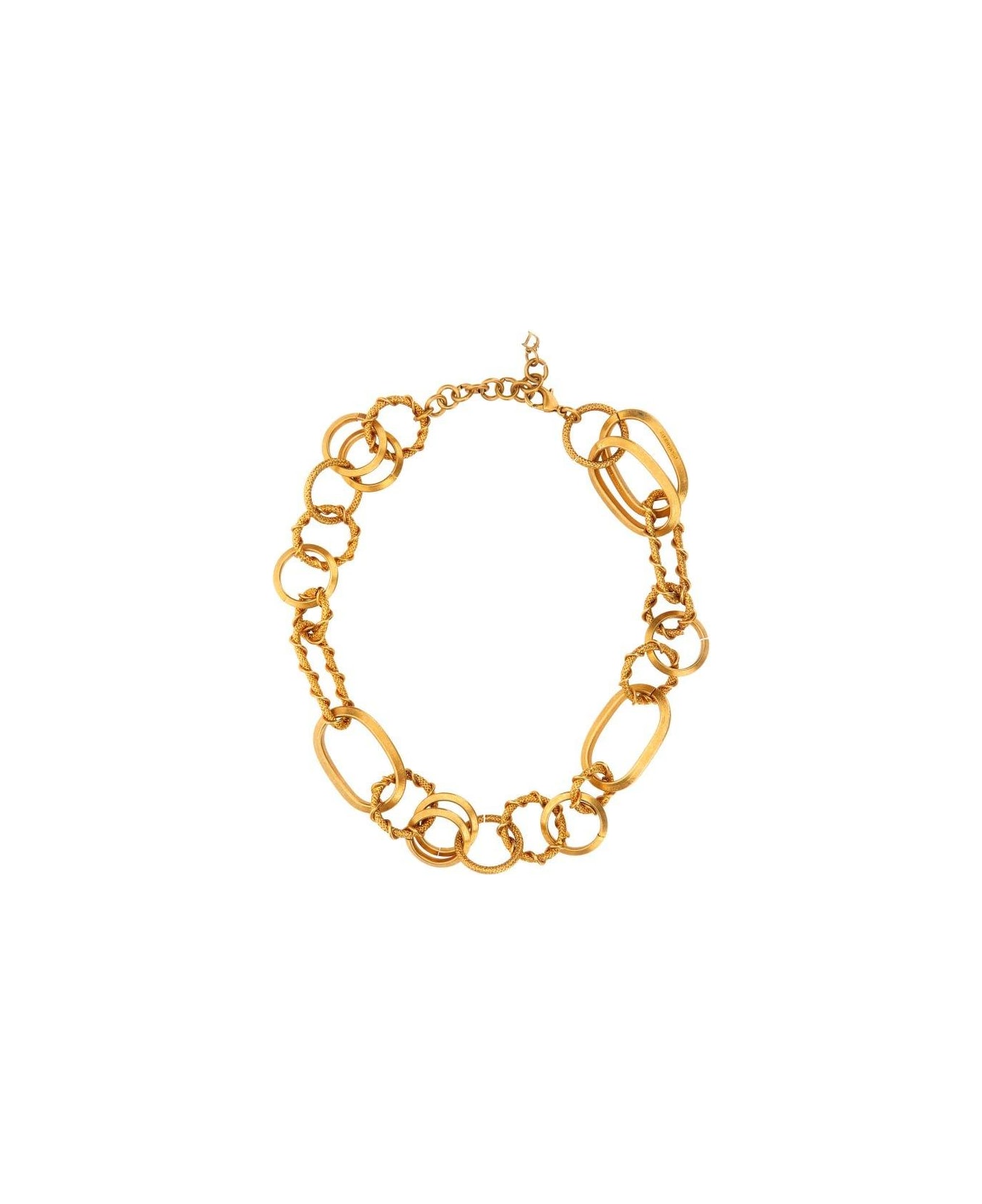 Dsquared2 Rings Chain Necklace - Oro ネックレス