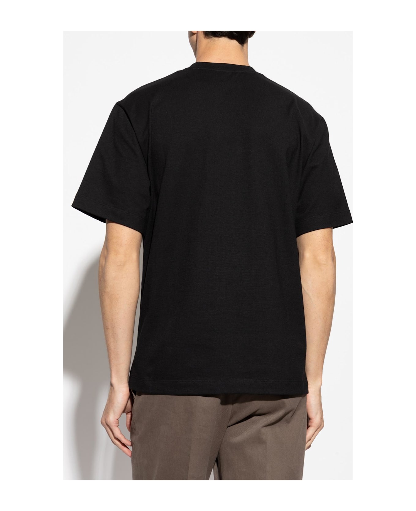 Ferragamo T-shirt With Pocket - BLACK