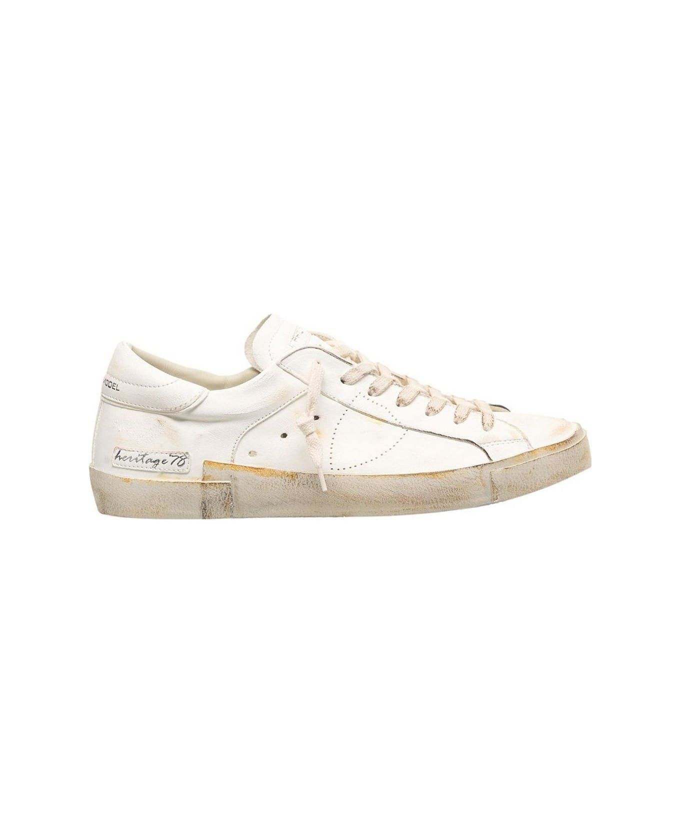 Philippe Model Prsx Low-top Sneakers - WHITE