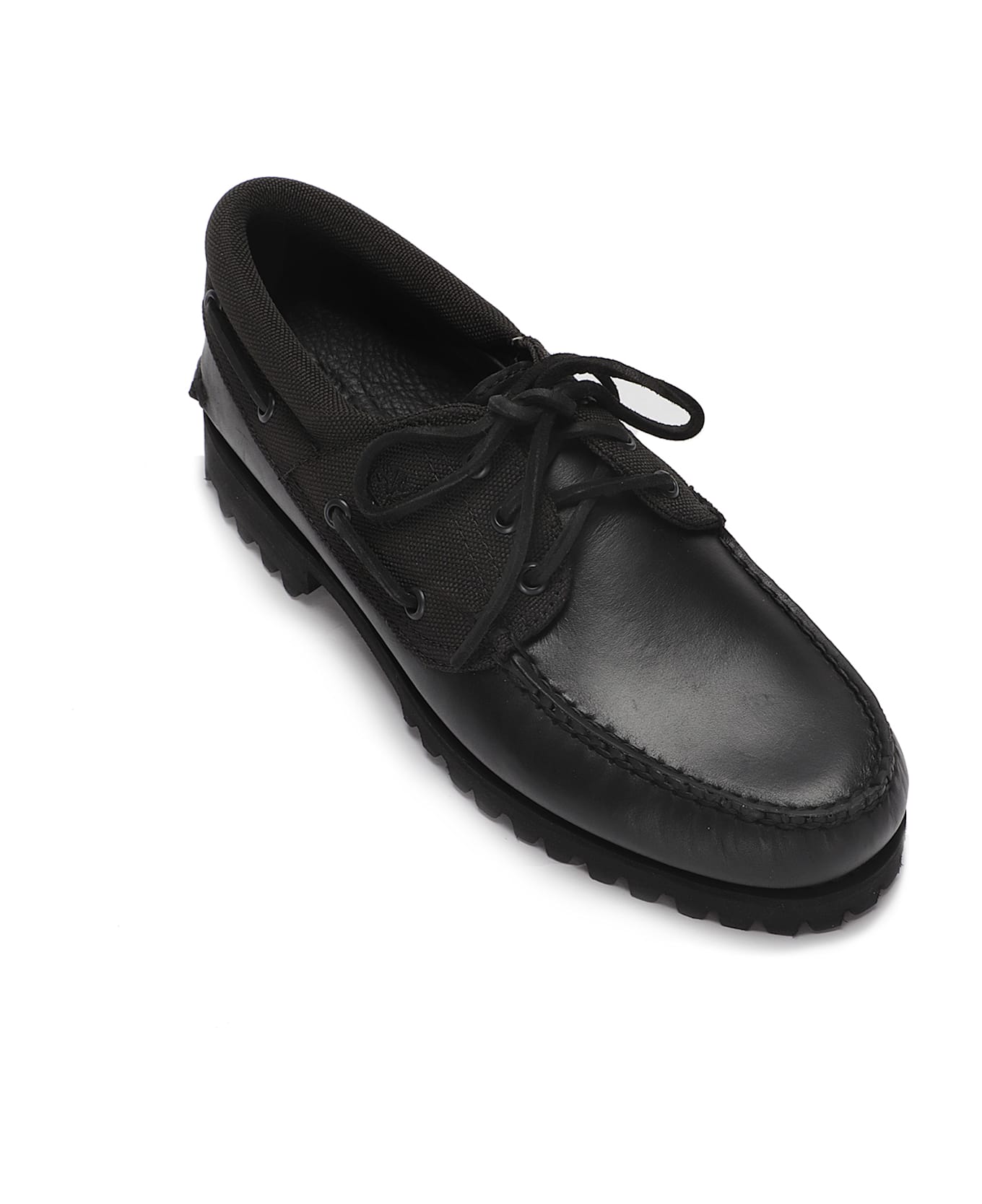 Timberland Authentic Boat Shoe - BLACKOUT FULL GRAIN