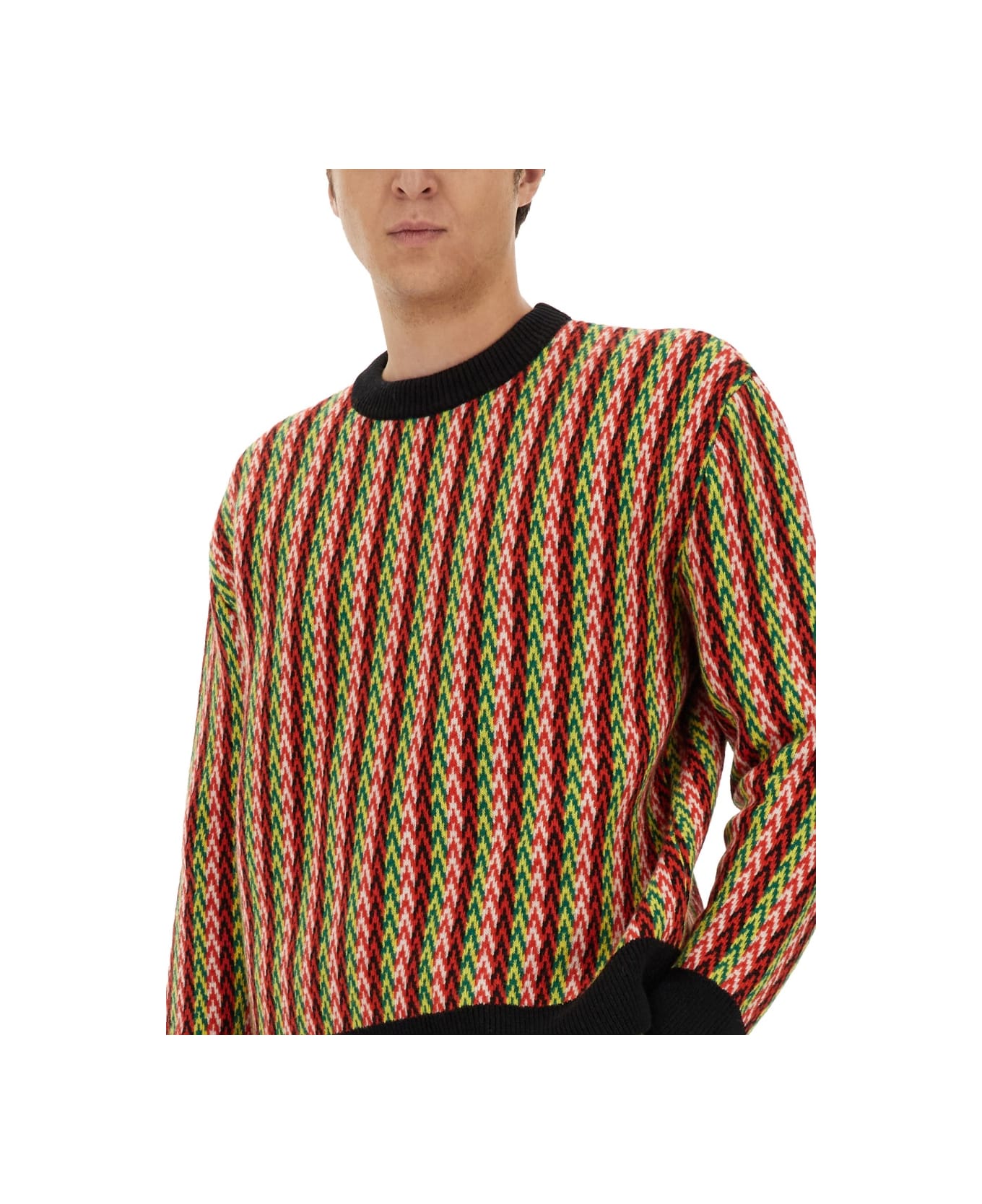 Lanvin Merino Wool Sweater - MULTICOLOUR