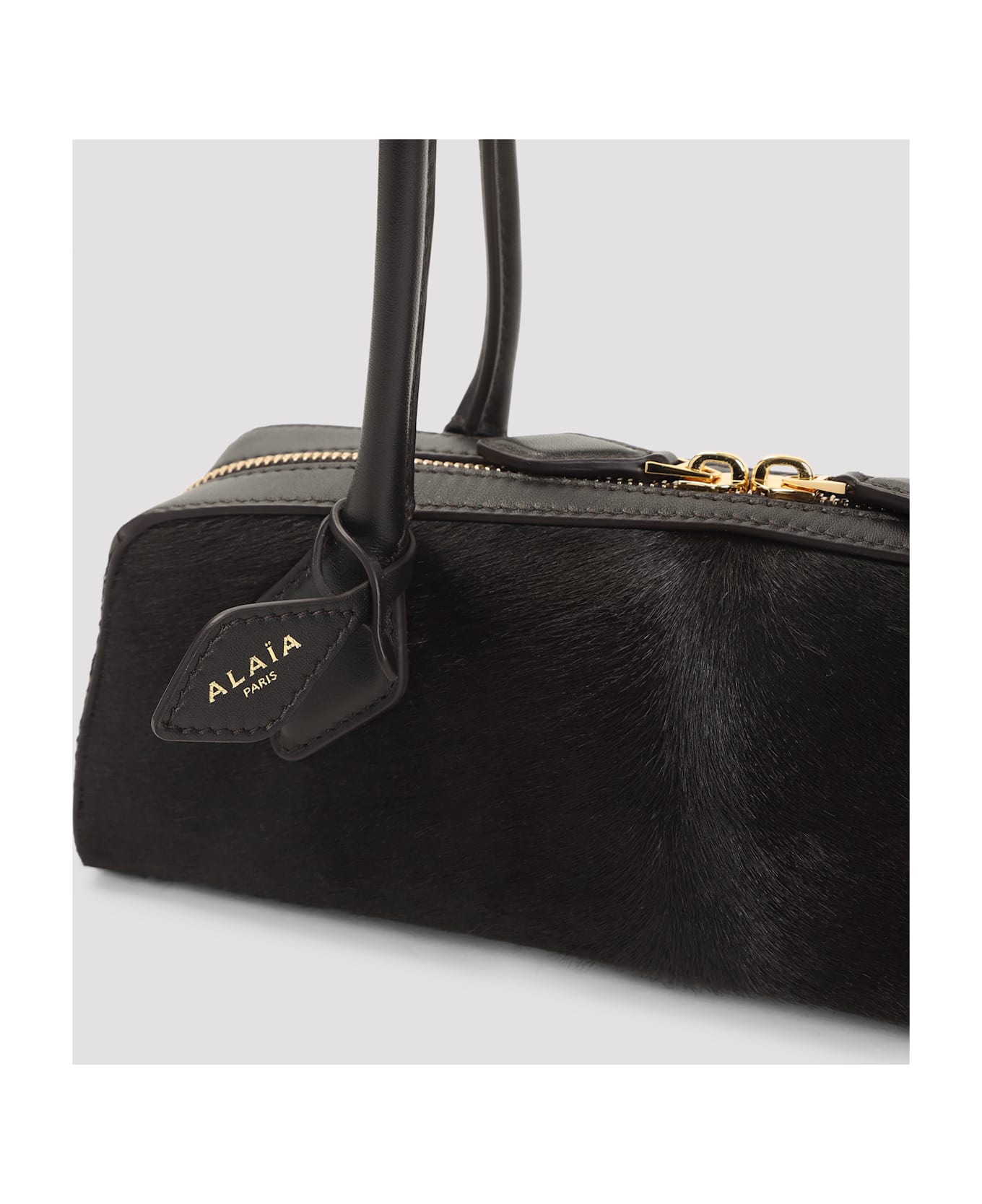Alaia Alaïa Small Teckel Handbag - Chocolat