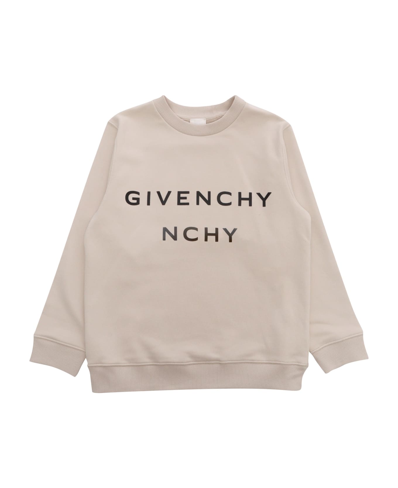 Givenchy Beige Sweater With Logo - CREAM