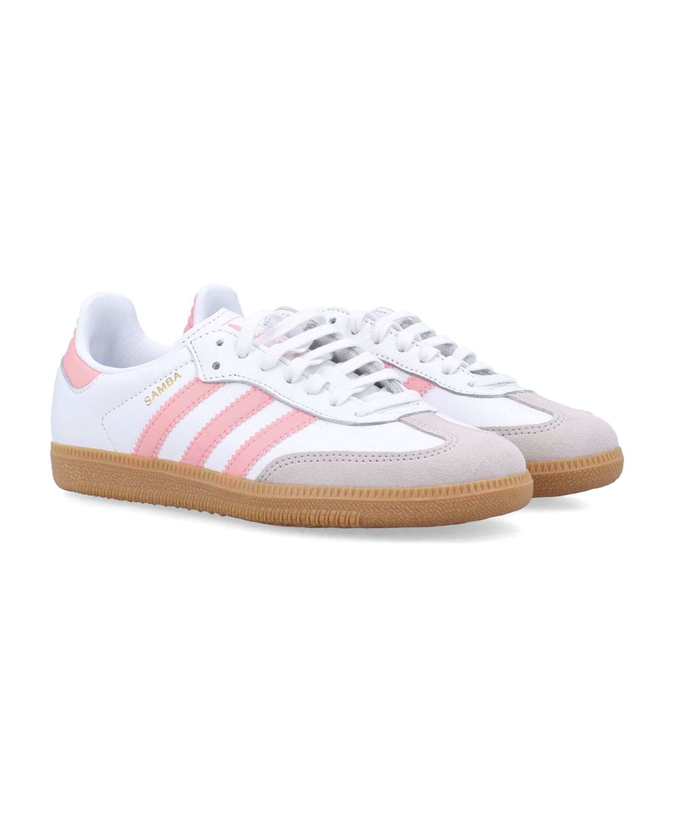Adidas Originals Kid - Samba Og Sneaker - WHITE/ROSE
