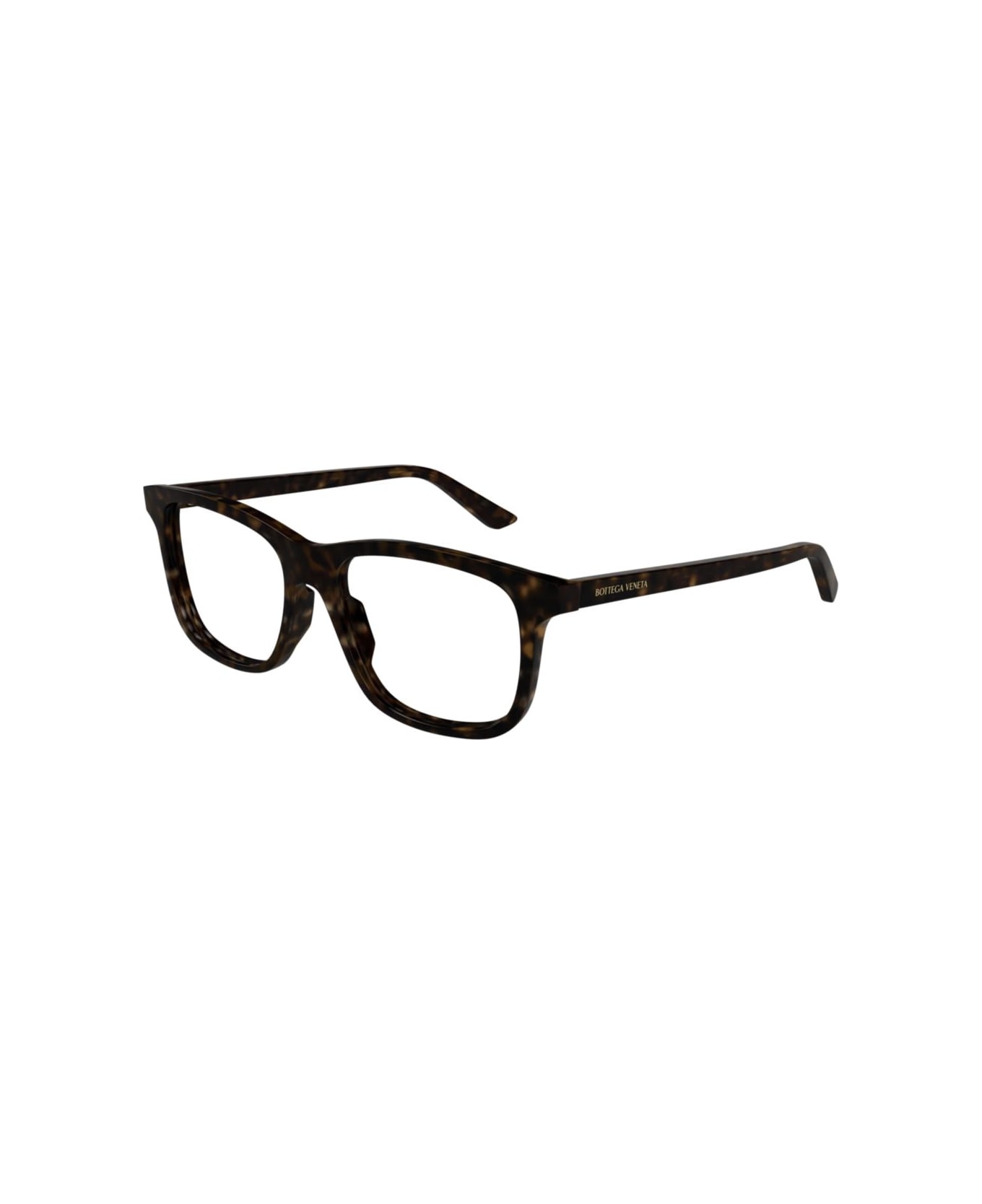 Bottega Veneta Eyewear Bv1316o-002 Havana-havana-transparent - HAVANA-HAVANA-TRANSPARENT