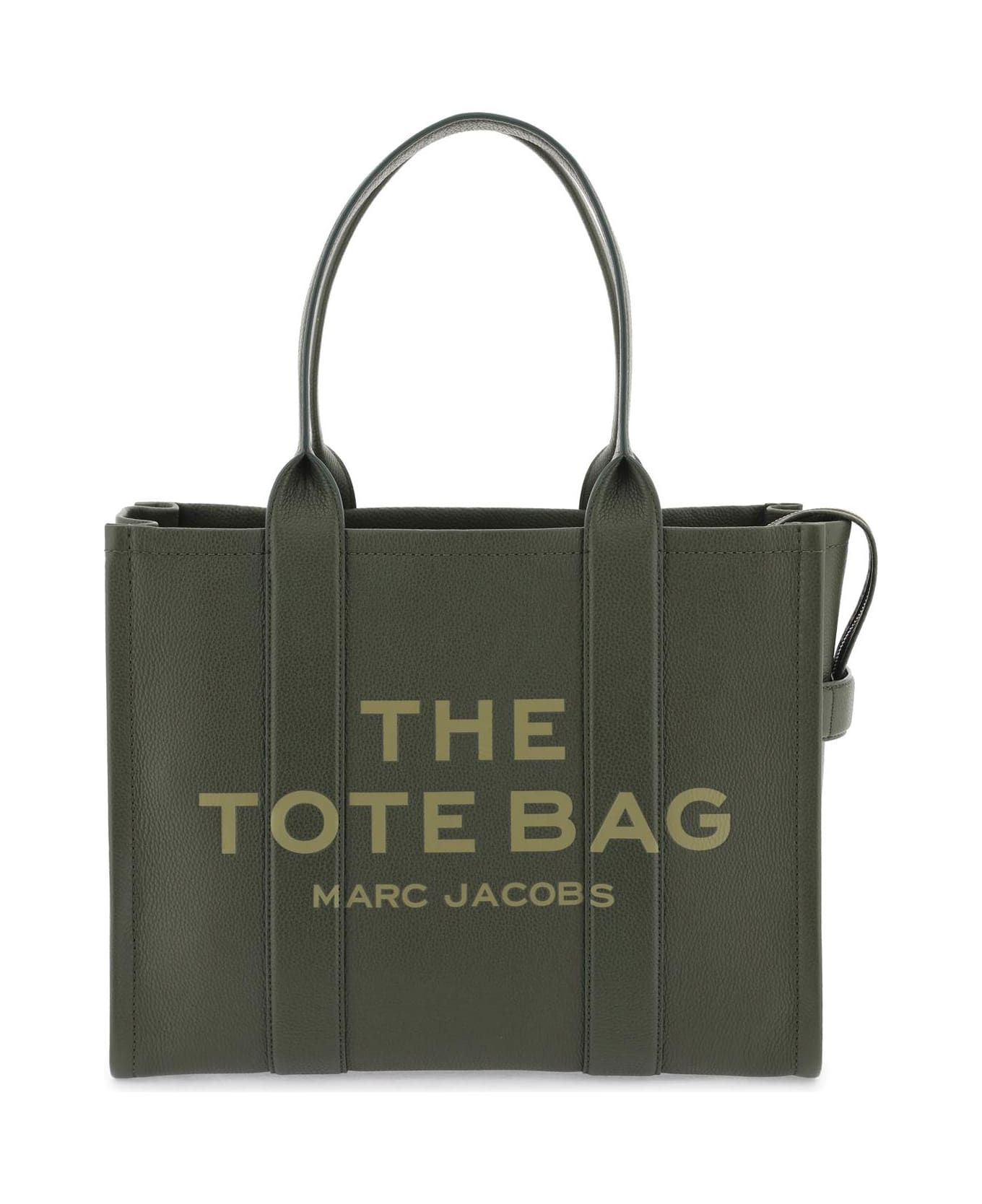 Marc Jacobs The Leather Large Tote Bag - FOREST (Green)