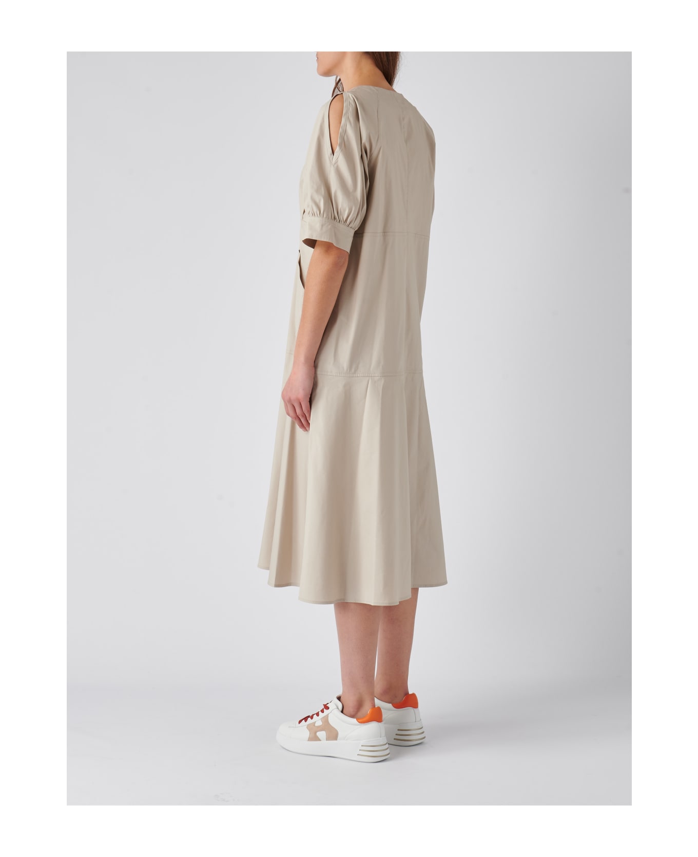 Gran Sasso Cotton Dress - CORDA ワンピース＆ドレス