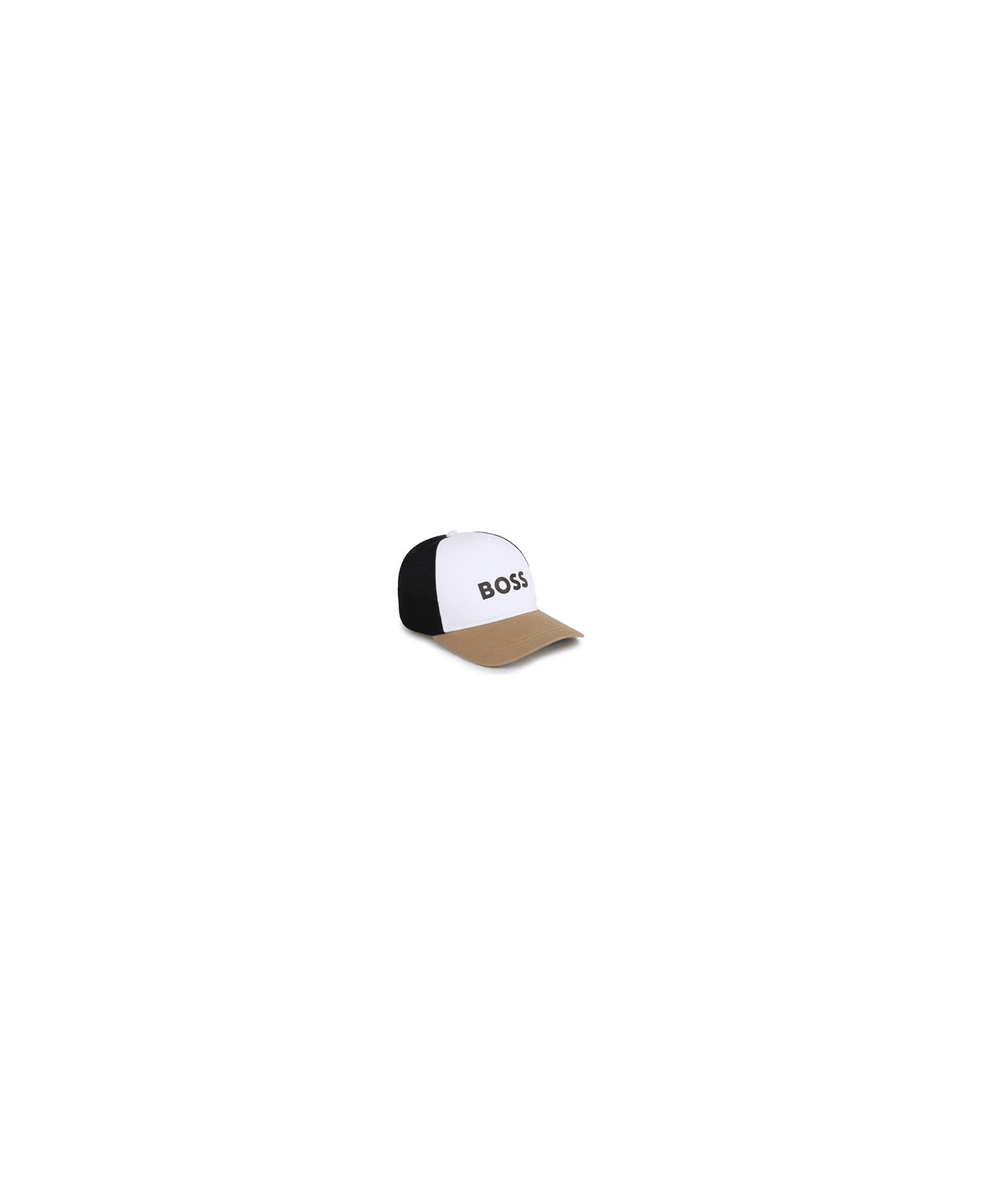 Hugo Boss Printed Baseball Cap - White アクセサリー＆ギフト