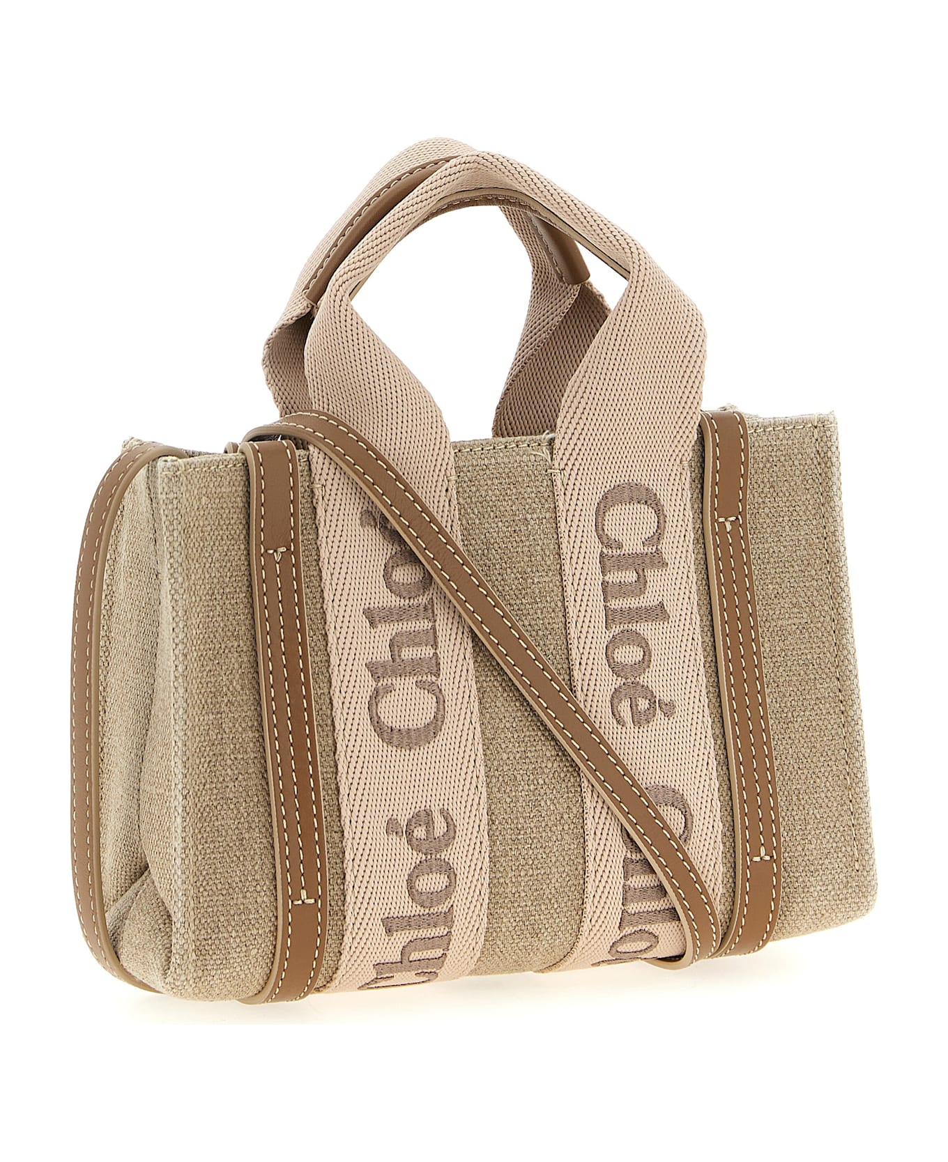 Chloé 
woody
 Mini Handbag - Pink