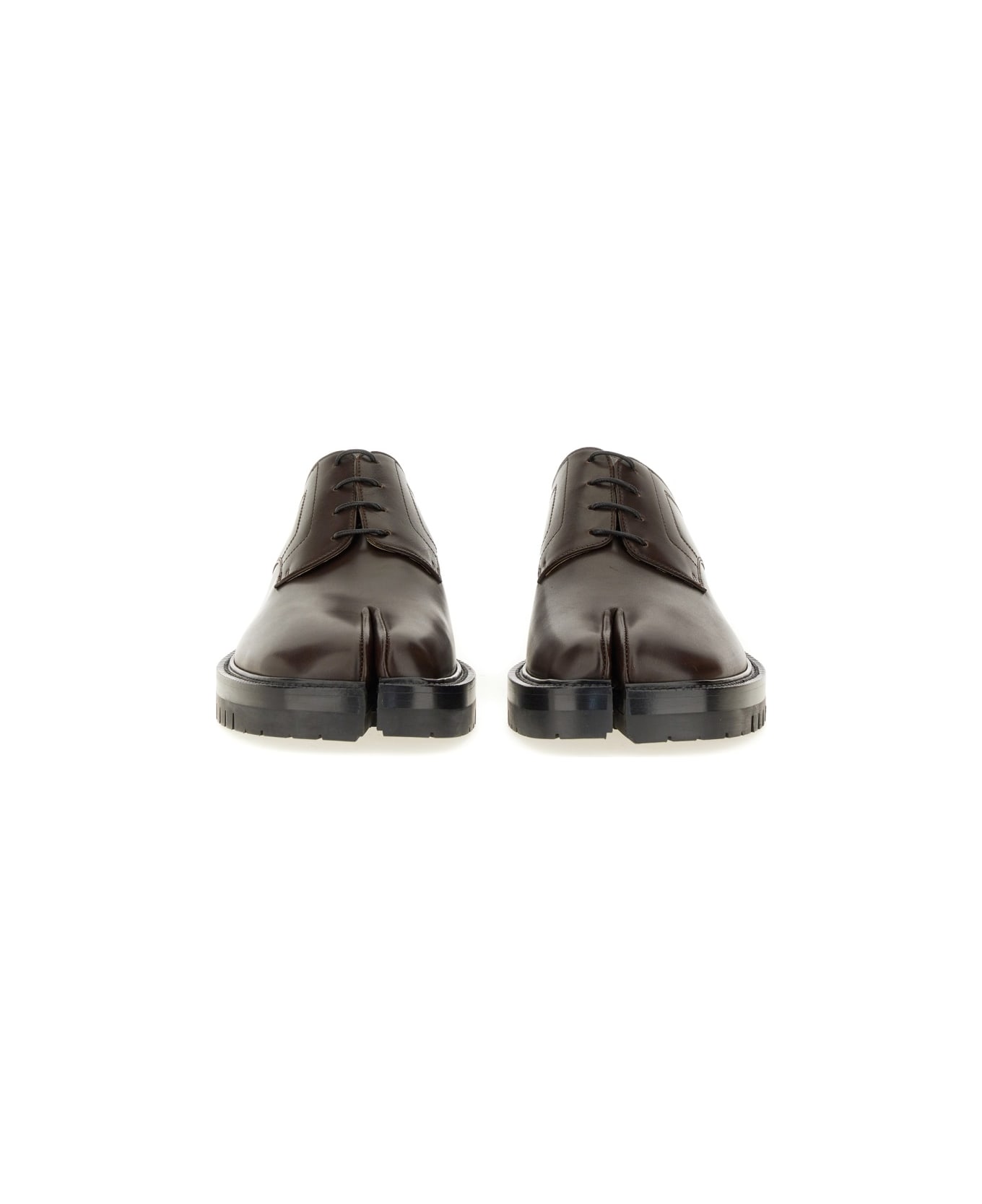 Maison Margiela Tabi Lace-up. - BLACK