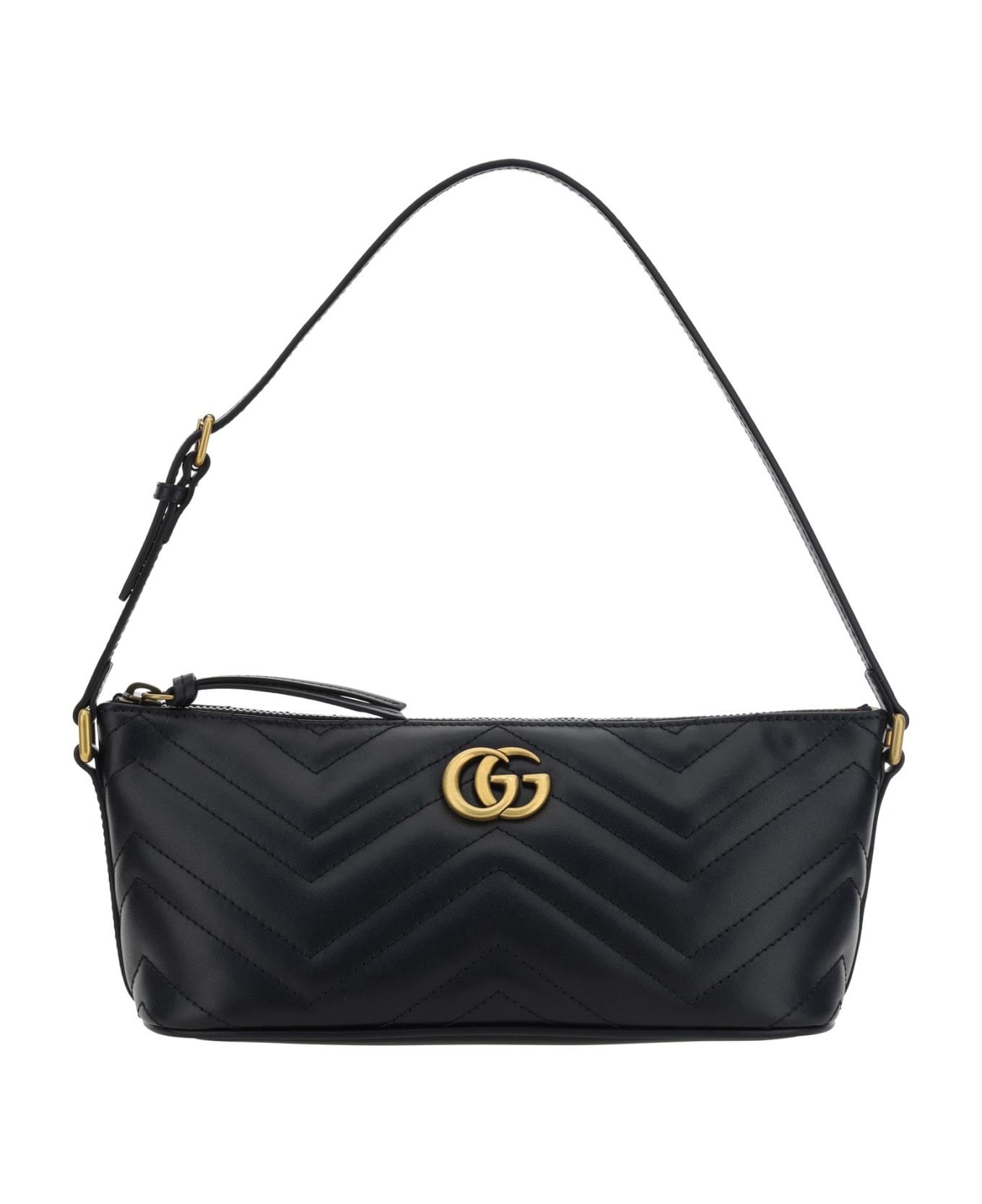 Gucci Gg Marmont Shoulder Bag - Black トートバッグ