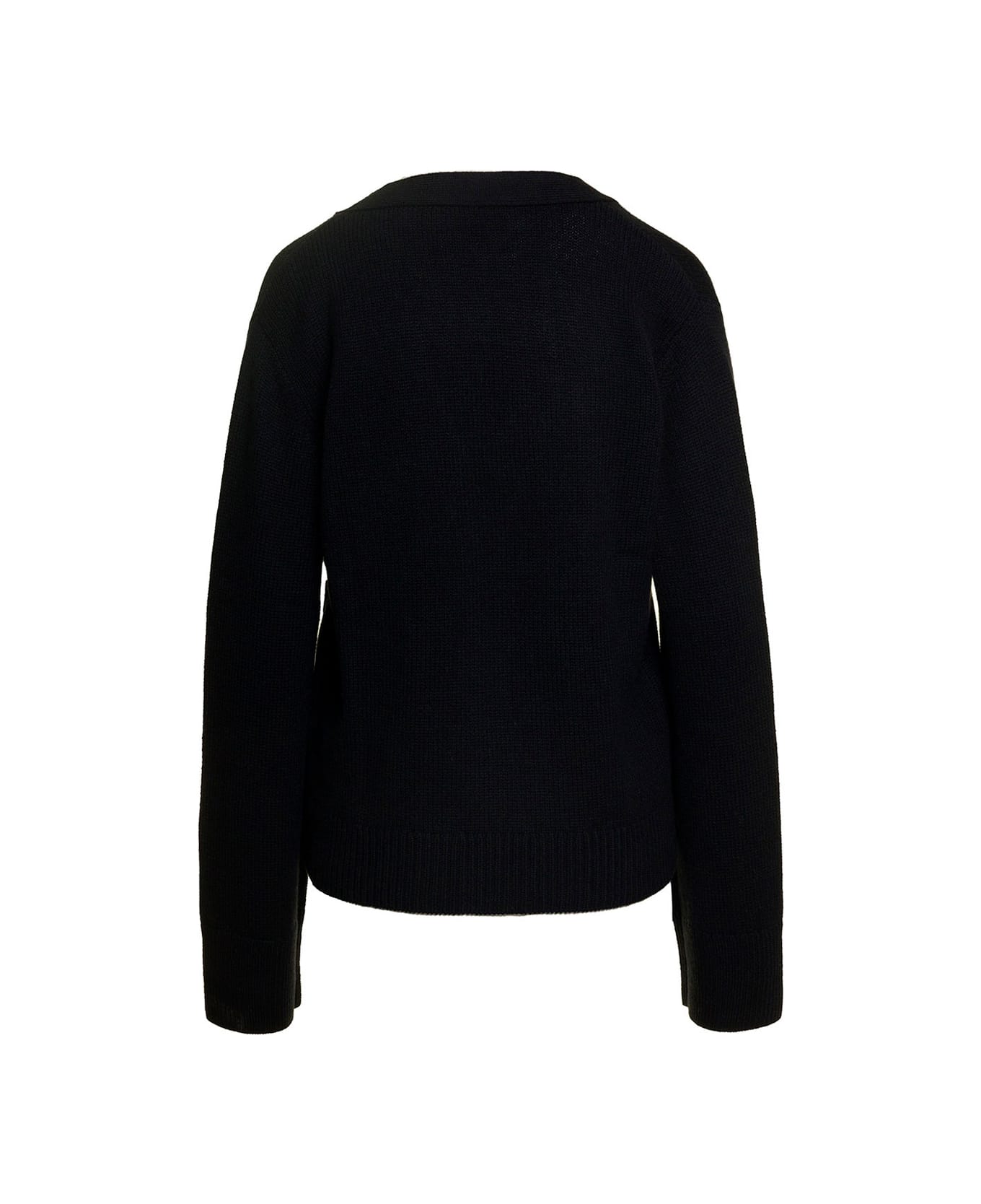 Lisa Yang 
danni
 Black Knitted Cardigan In Cashmere Woman - Black