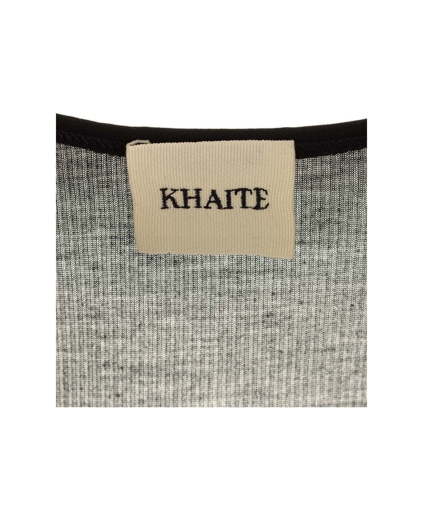 Khaite Black Sleeveless Top - Black