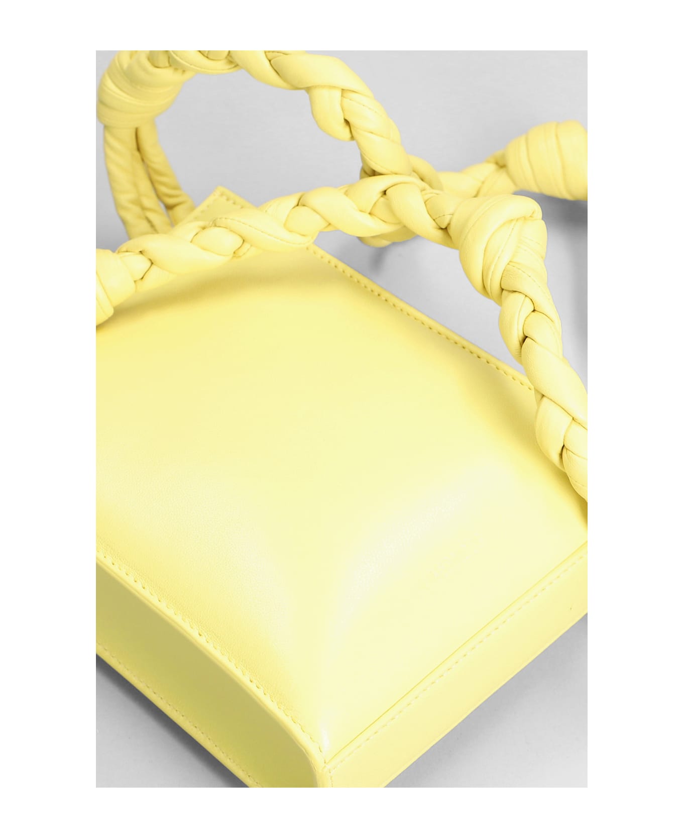 Jil Sander Tangle Sm Shoulder Bag In Yellow Leather - yellow ショルダーバッグ