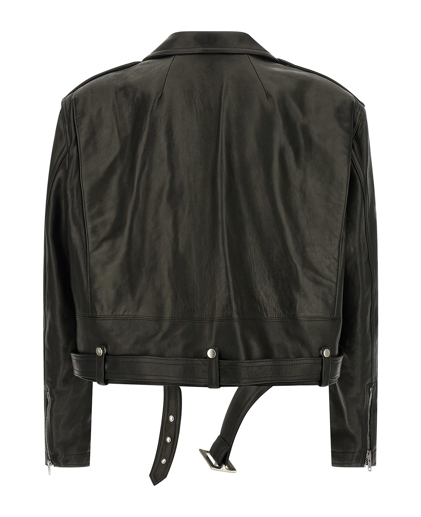Rick Owens 
cropped Jumbo Bauhaus Stooges
 Jacket - Black  