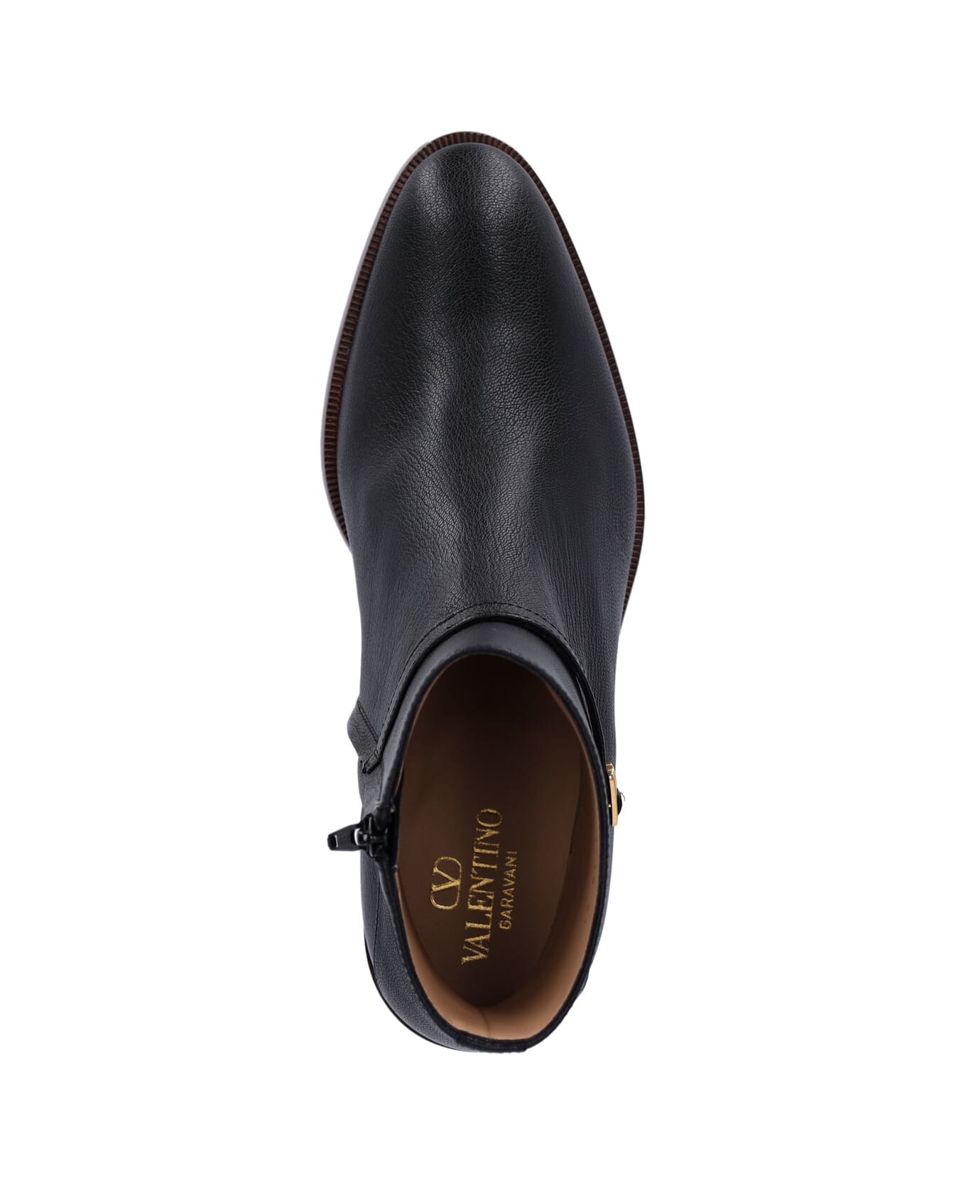 Valentino Garavani 
pat
 Kid Ankle Boots - Black  