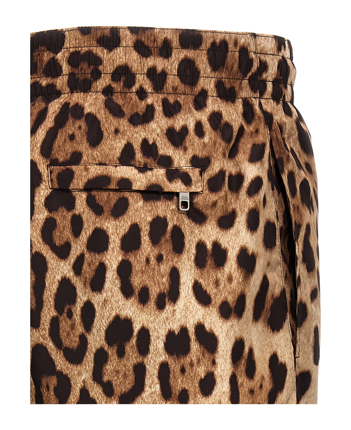 Dolce & Gabbana Animal Print Swimsuit - M Leo New ショートパンツ