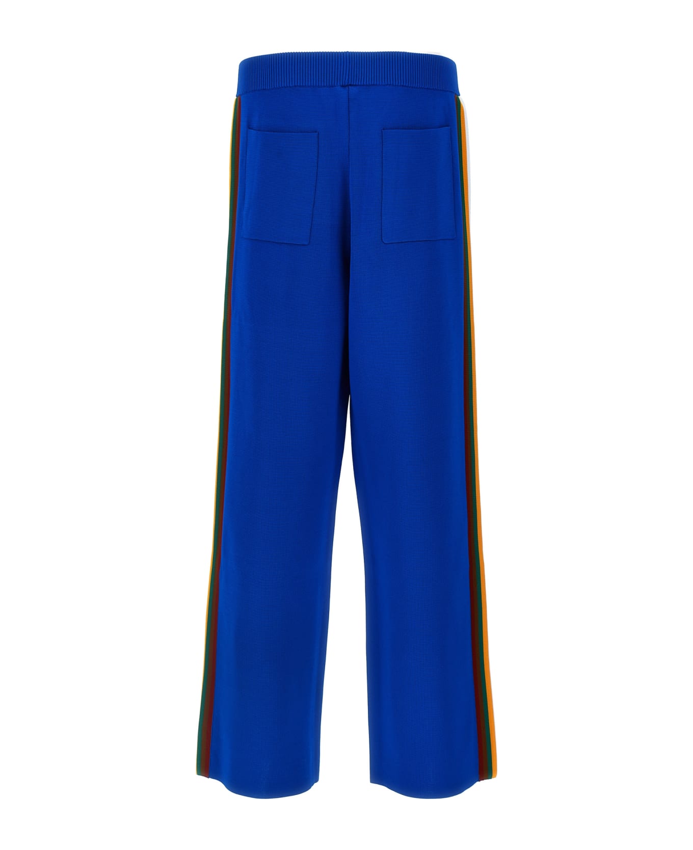 Wales Bonner 'tide Track' Joggers - Blue