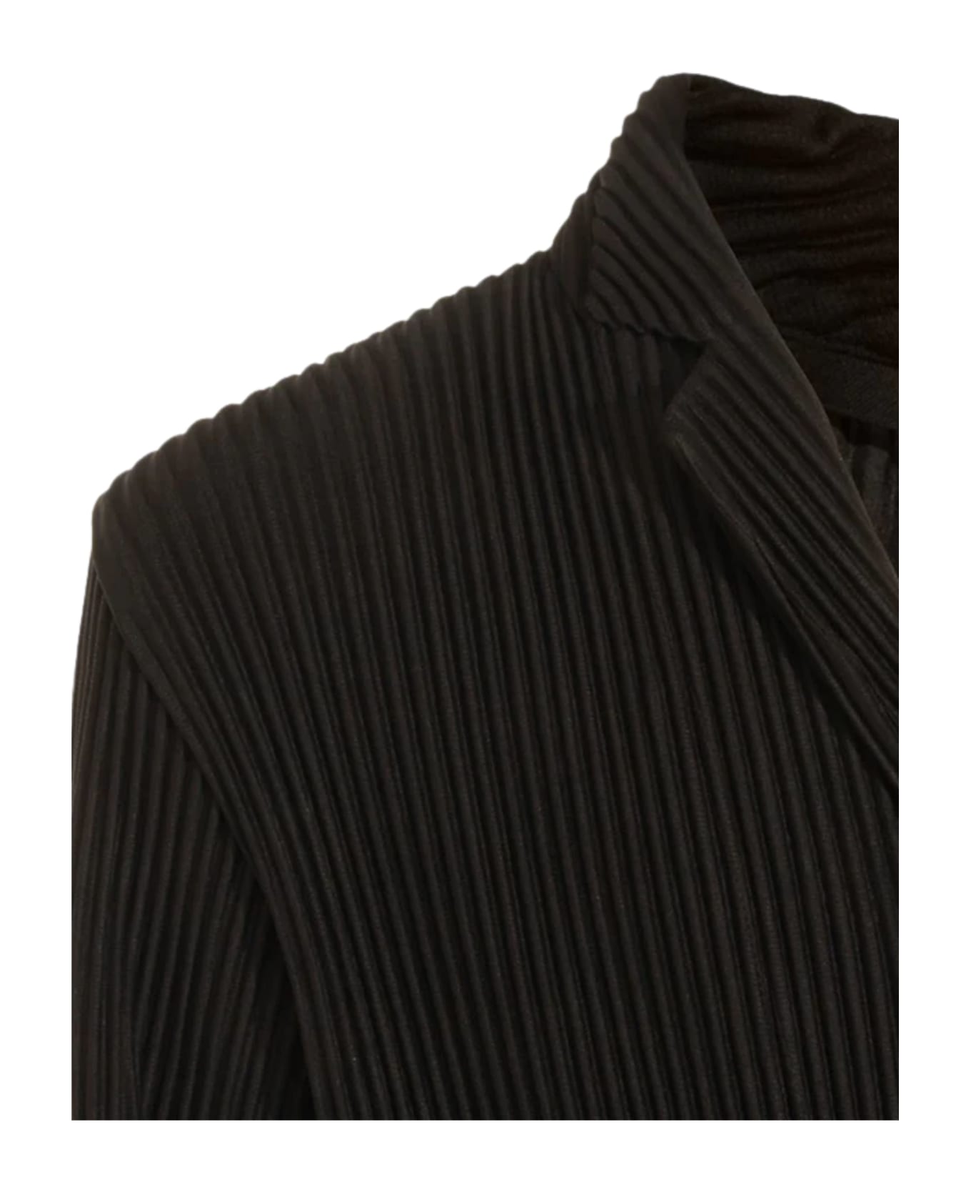 Homme Plissé Issey Miyake Double Breasted Blazer - Black
