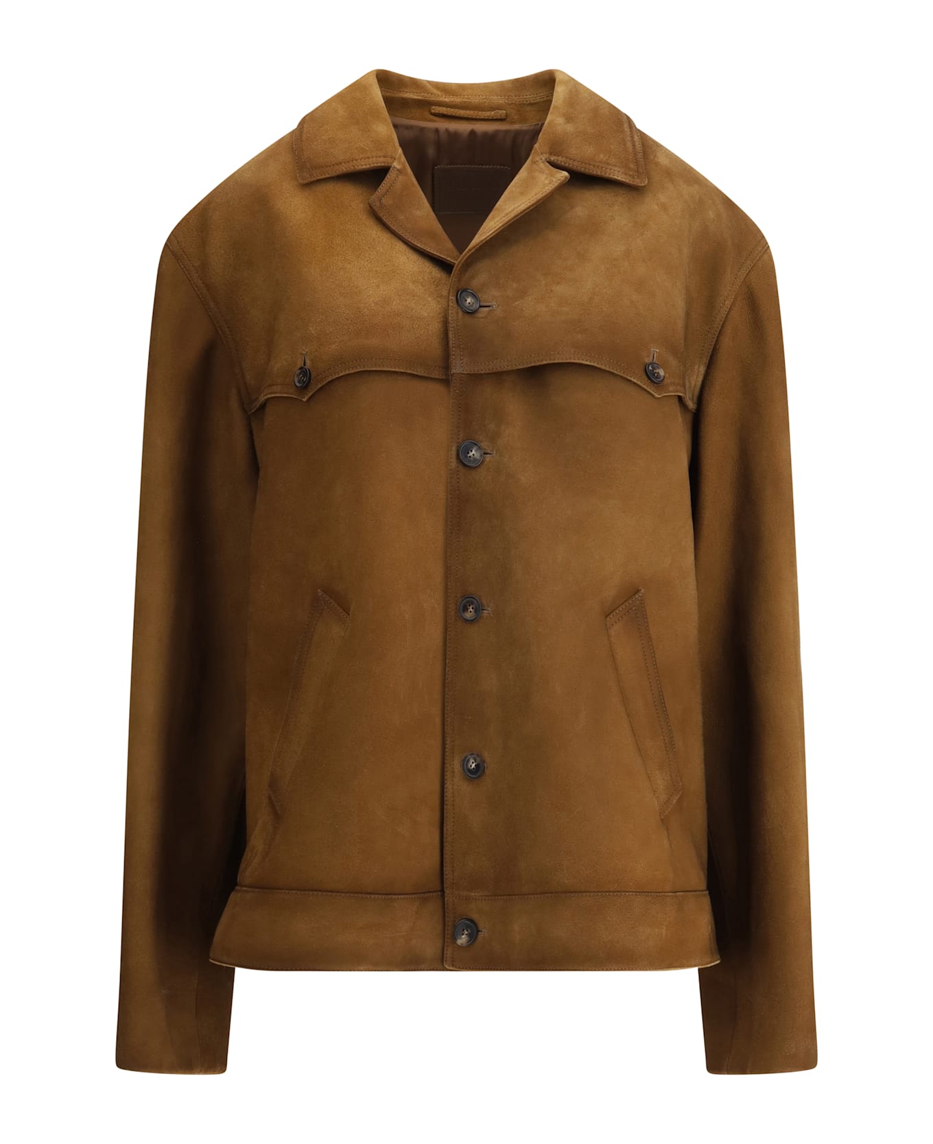 Prada Leather Jacket - Tabacco