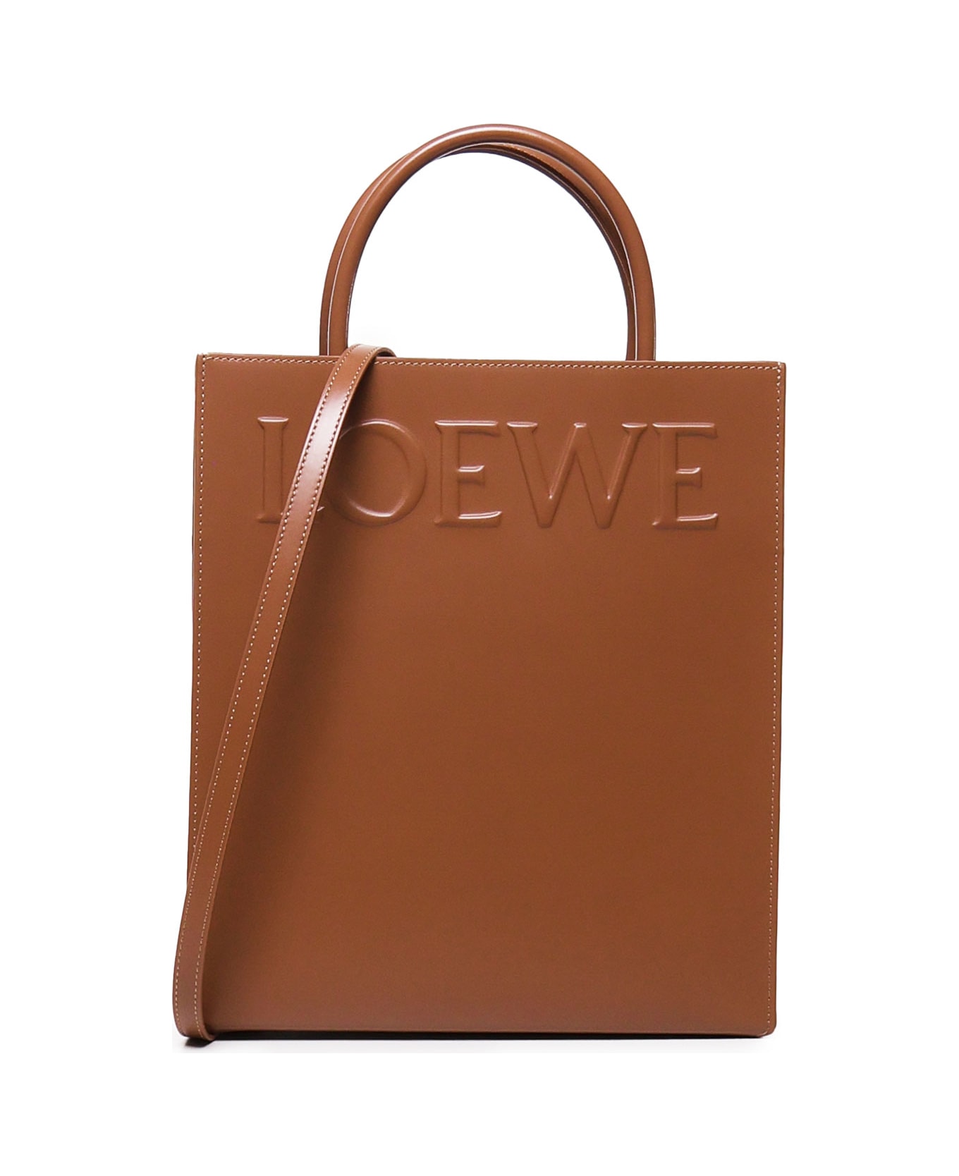 Loewe X Paula
s Ibiza Standard A4 Bag - Brown トートバッグ