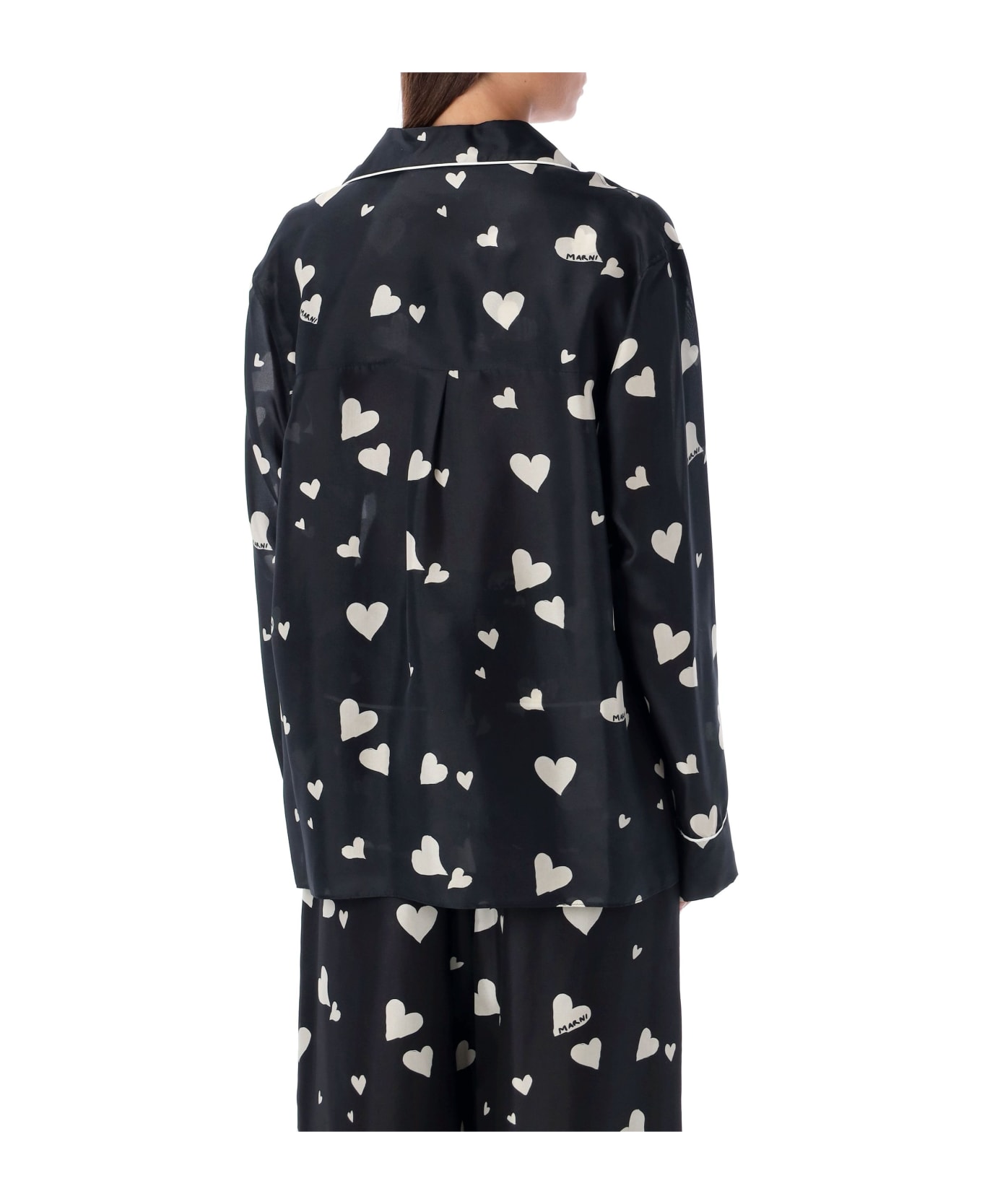 Marni Pijama Shirt - BLACK
