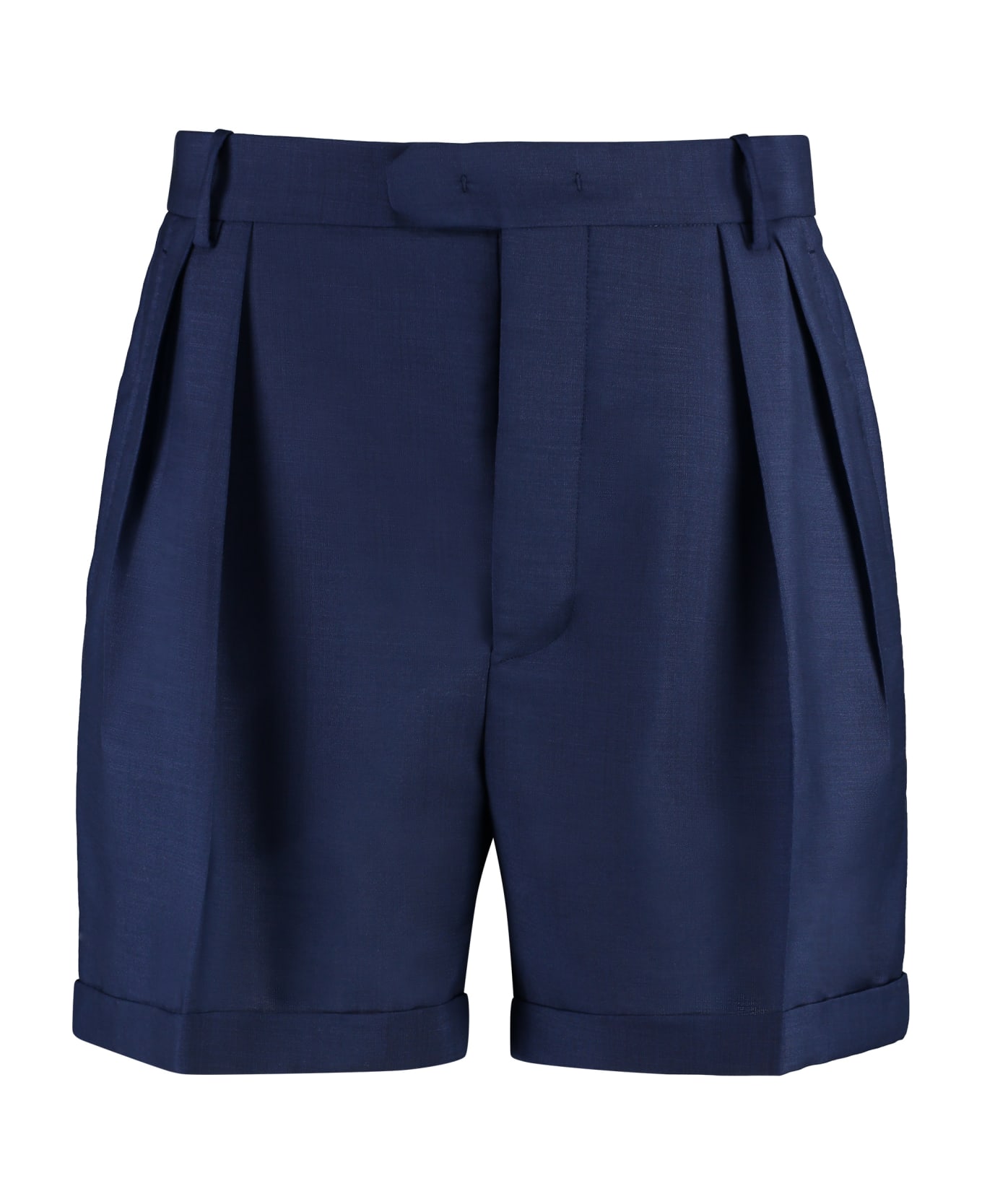Bally Virgin Wool And Mohair Bermuda-shorts - blue ショートパンツ