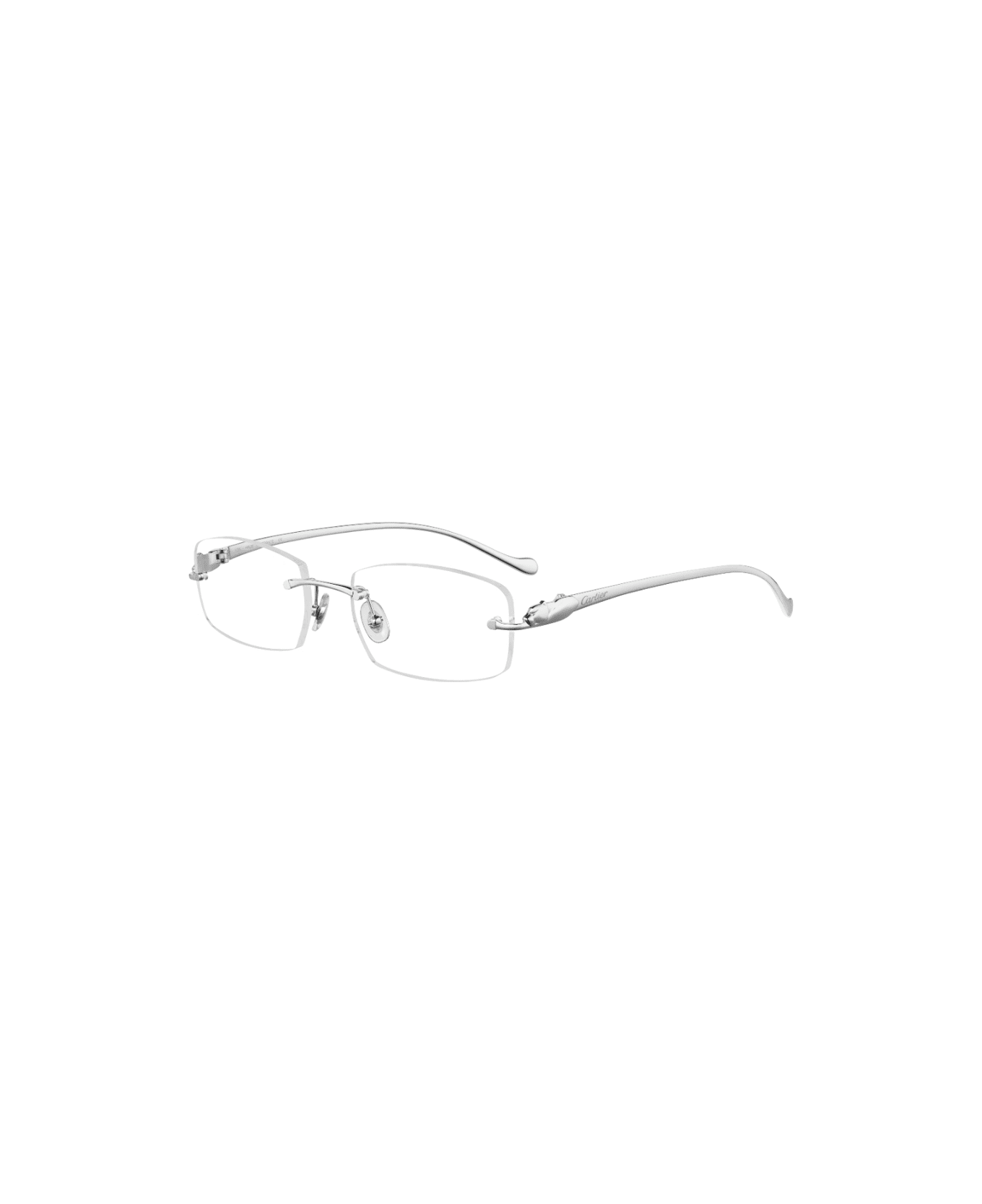 Cartier Eyewear CT0061-003 Glasses - Silver