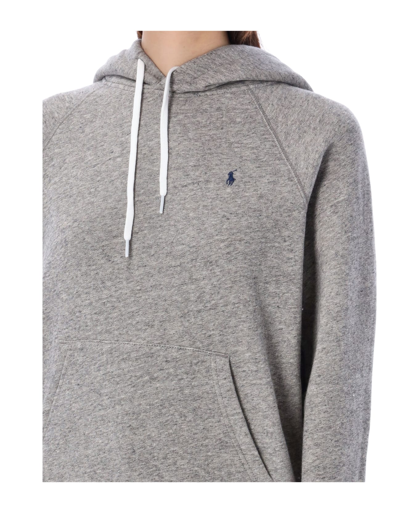 Polo Ralph Lauren Classic Pony Hoodie - GREY MEL フリース