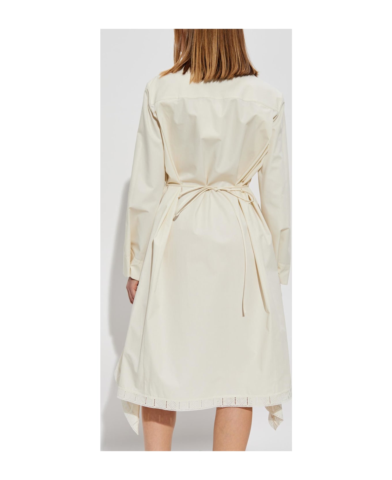 Lanvin Dress With Drawstring Waist - NEUTRALS