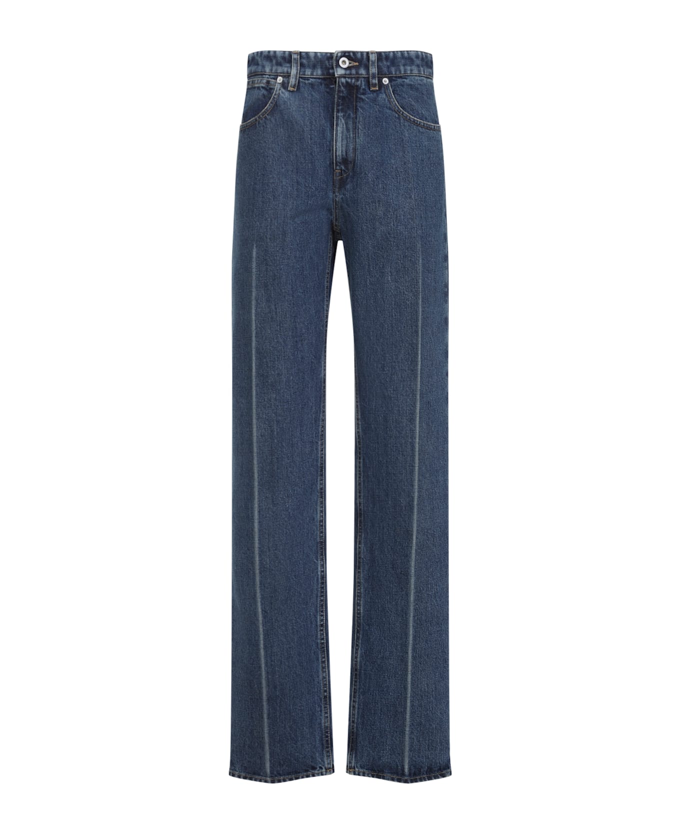 Jil Sander 114 Treated Trousers - Indigo