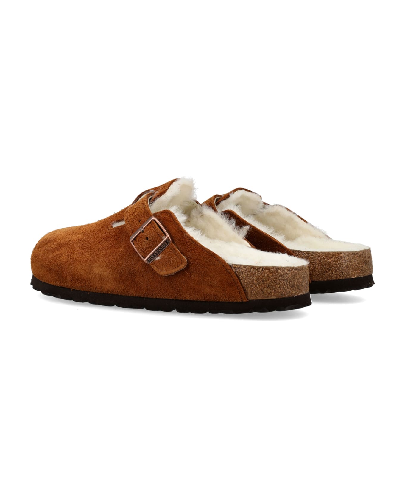 Birkenstock Boston Shearling Sandals - MINK