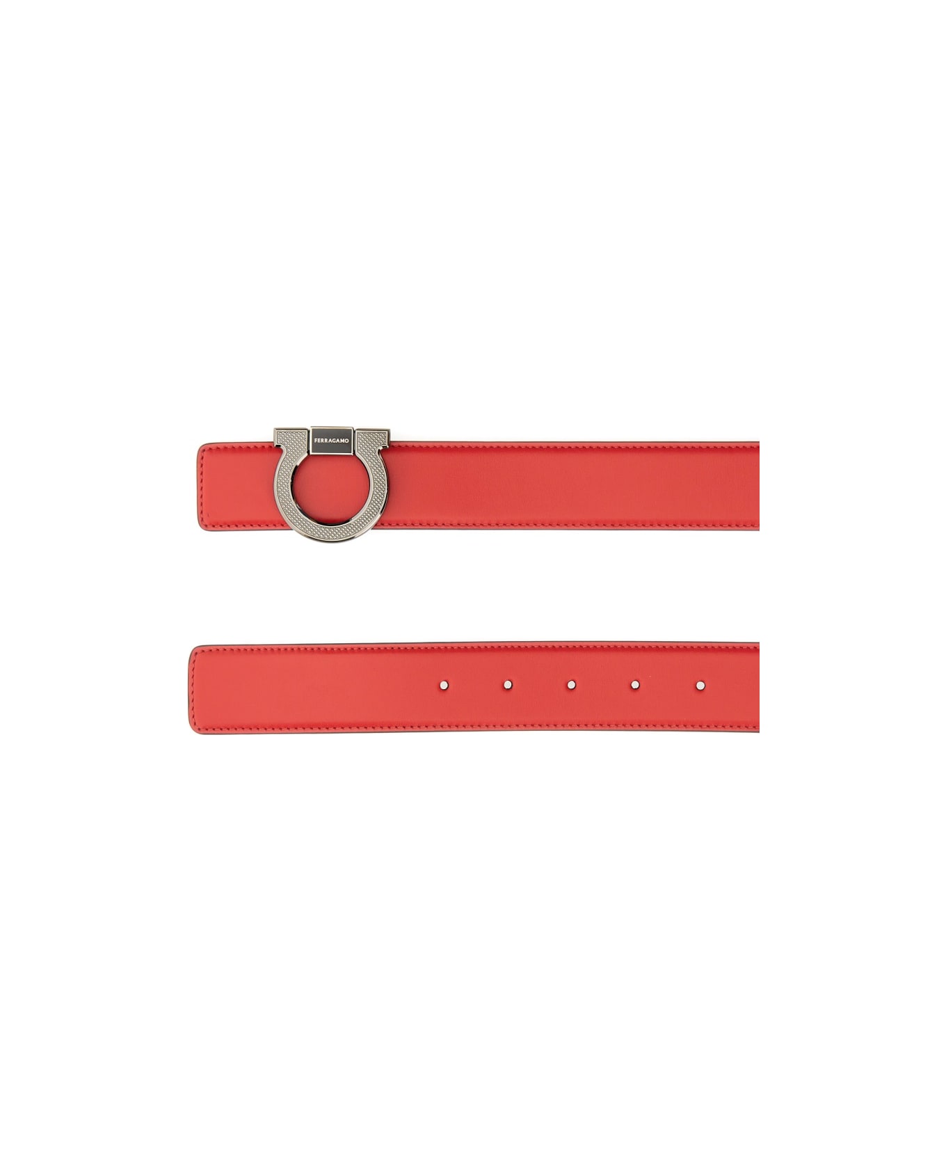 Ferragamo Leather Belt - BLACK