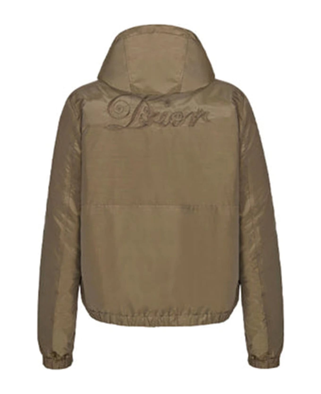 Dior X Kenny Scharf Embroidered Logo Hooded Jacket - Green ジャケット