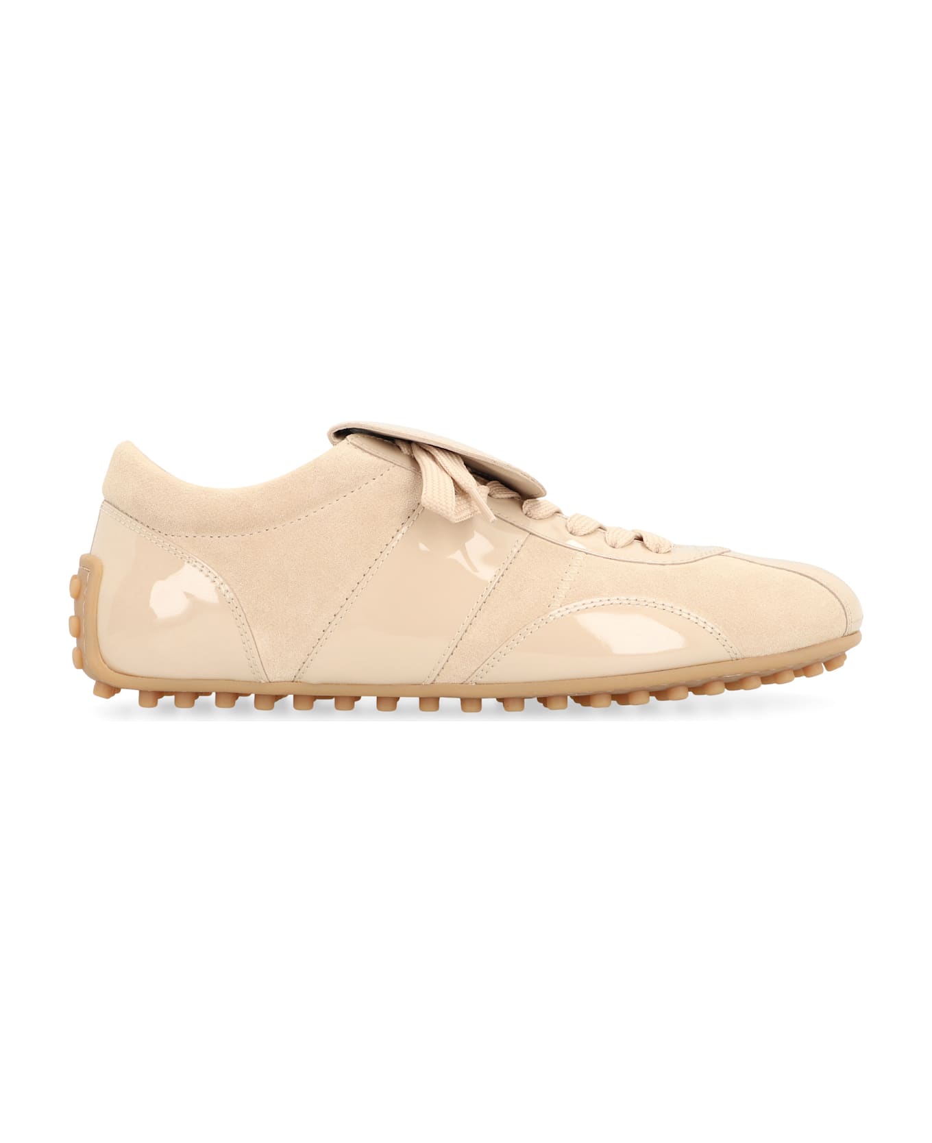 Tod's T-marathon Suede Sneakers - Beige