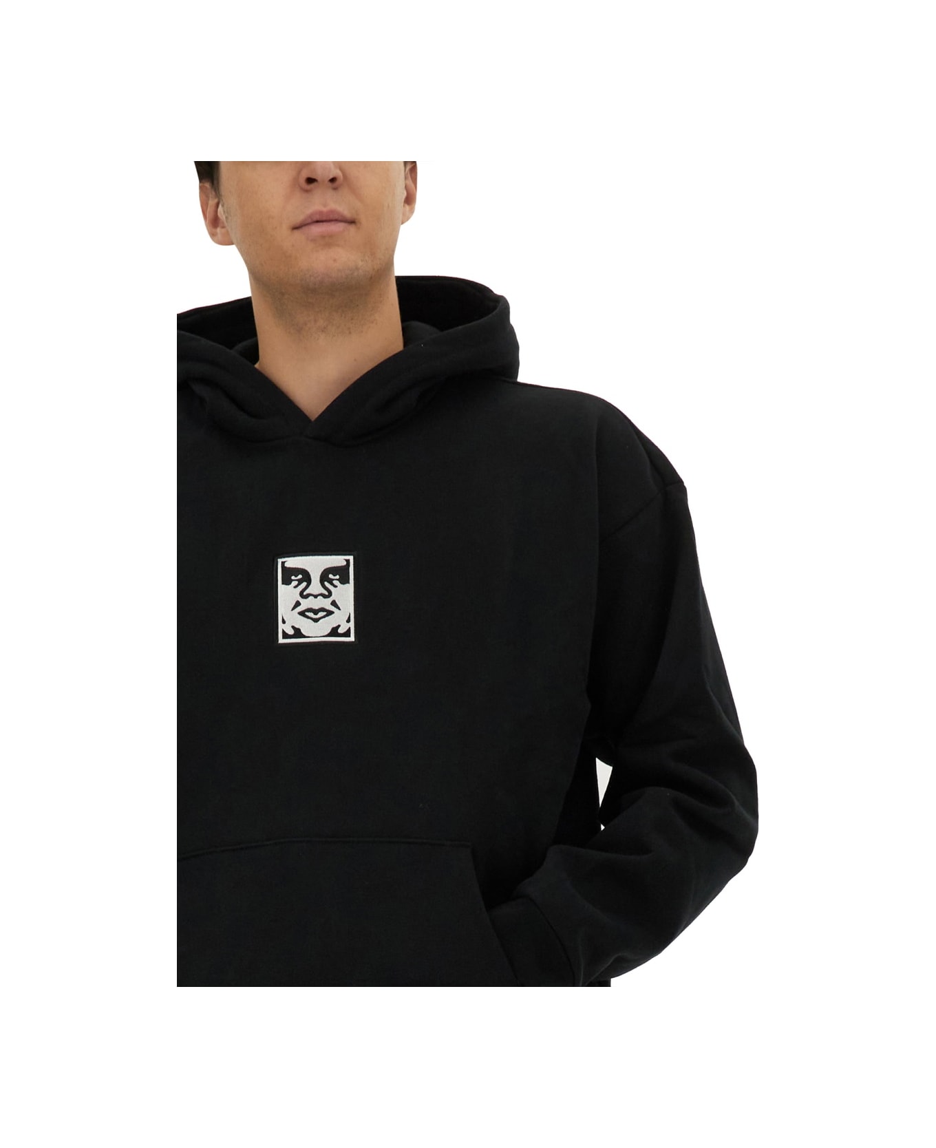 Obey Icon" Hoodie - BLACK