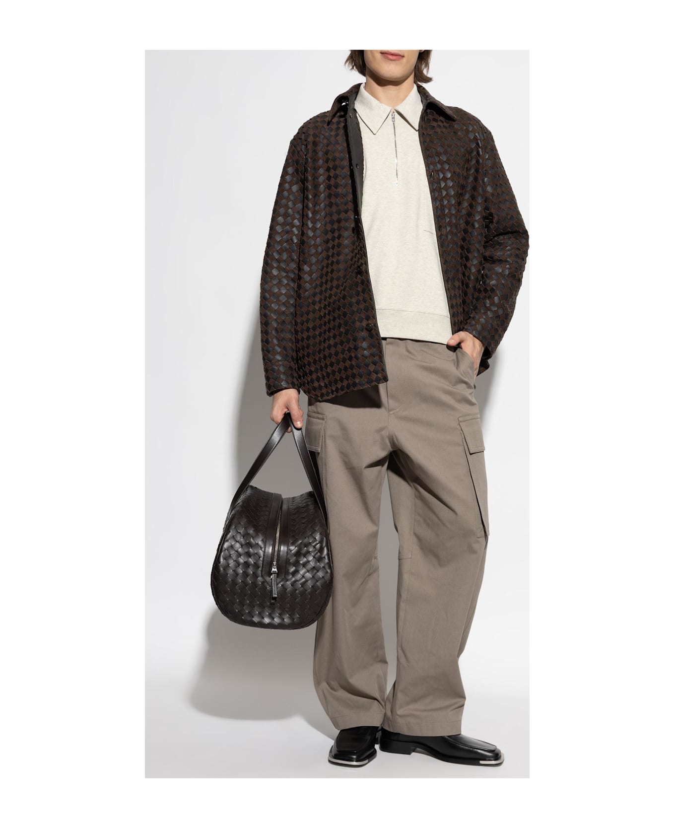 Bottega Veneta Cargo Pants - DOVE