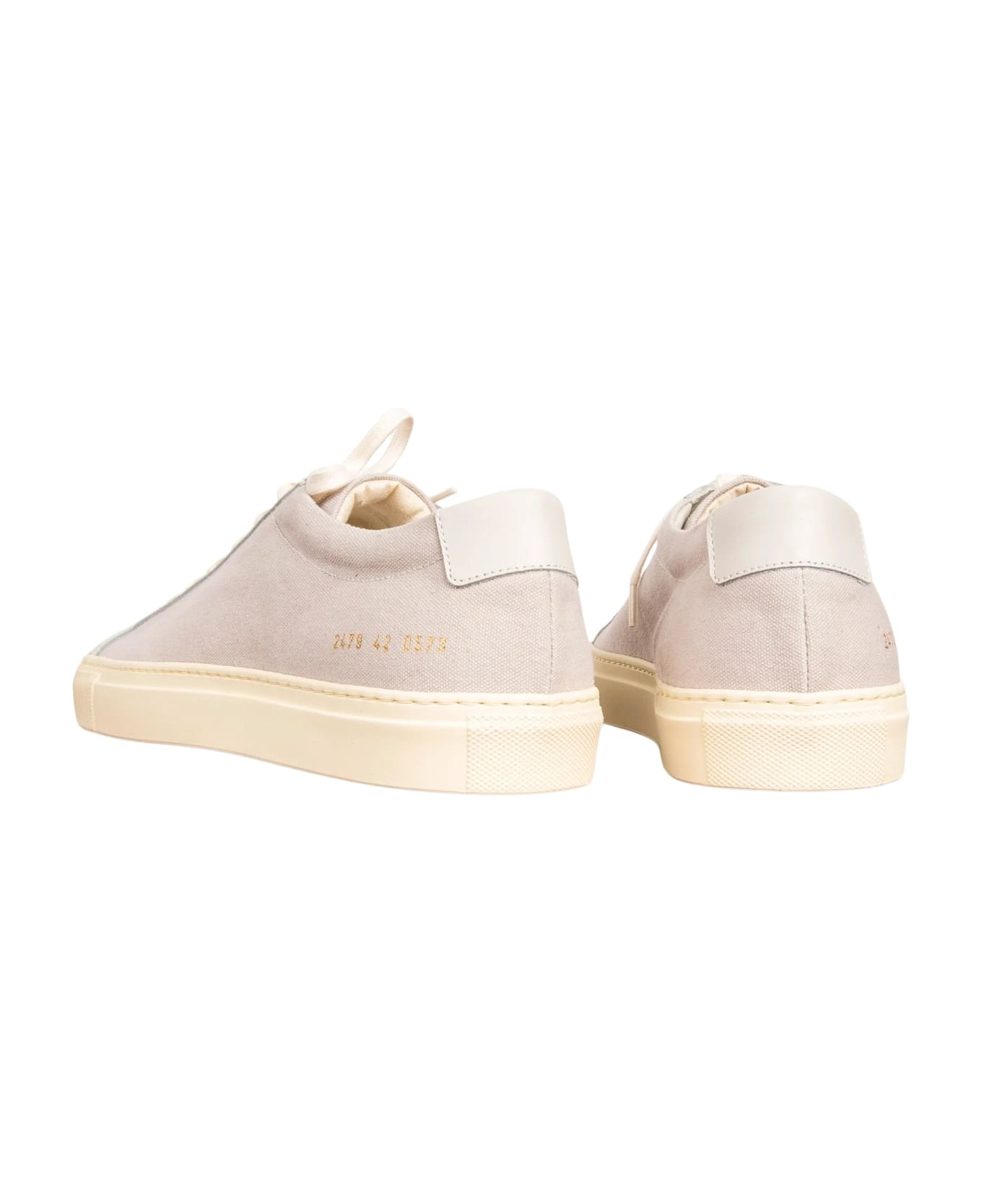 Common Projects Achilles In Canvas - Light Grey
