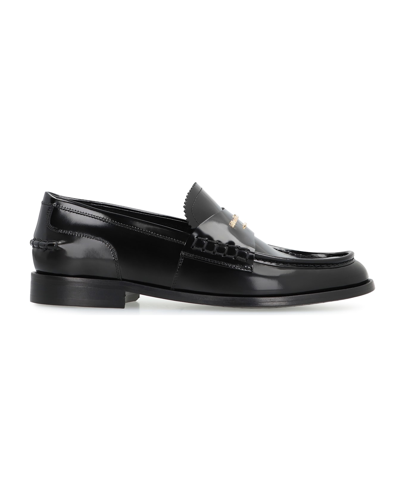 Alexander Wang Carter Patent Leather Loafers - black