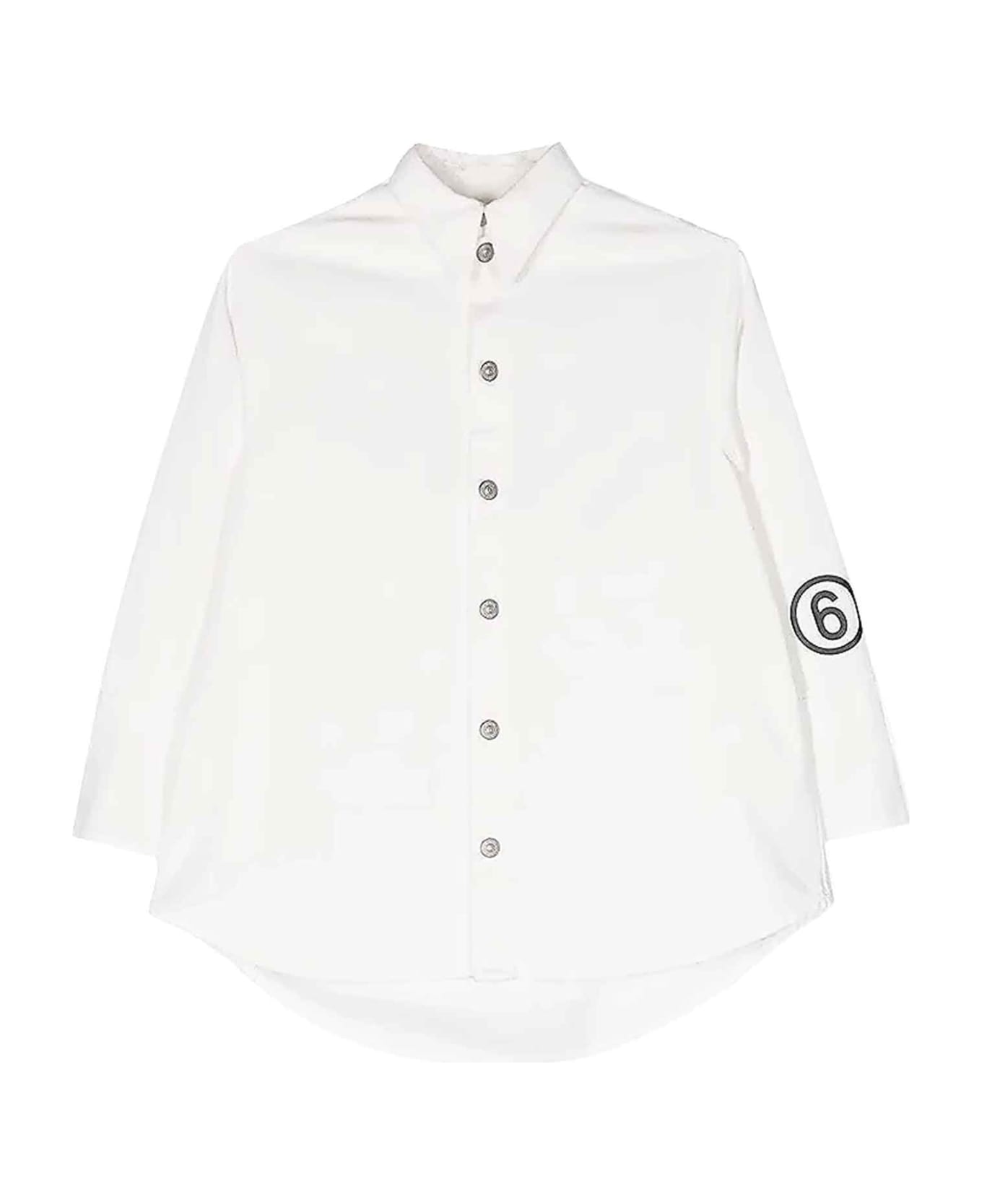 MM6 Maison Margiela White Dress Girl - Bianco ワンピース＆ドレス